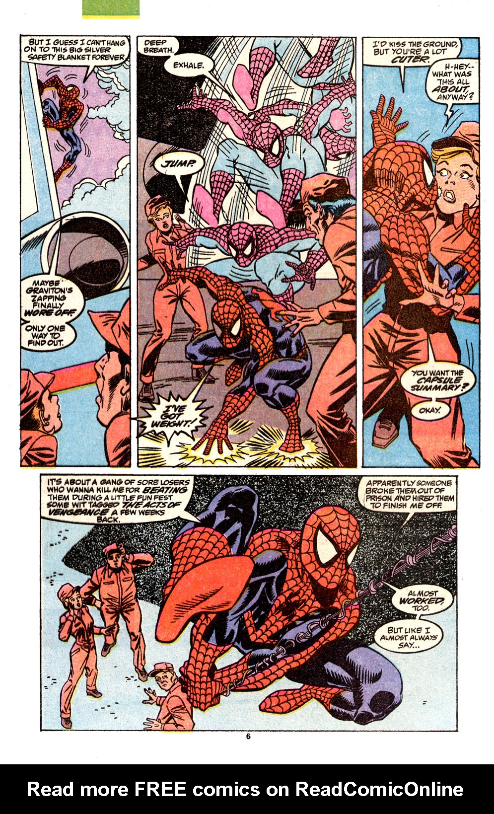 Read online Web of Spider-Man (1985) comic -  Issue #65 - 6