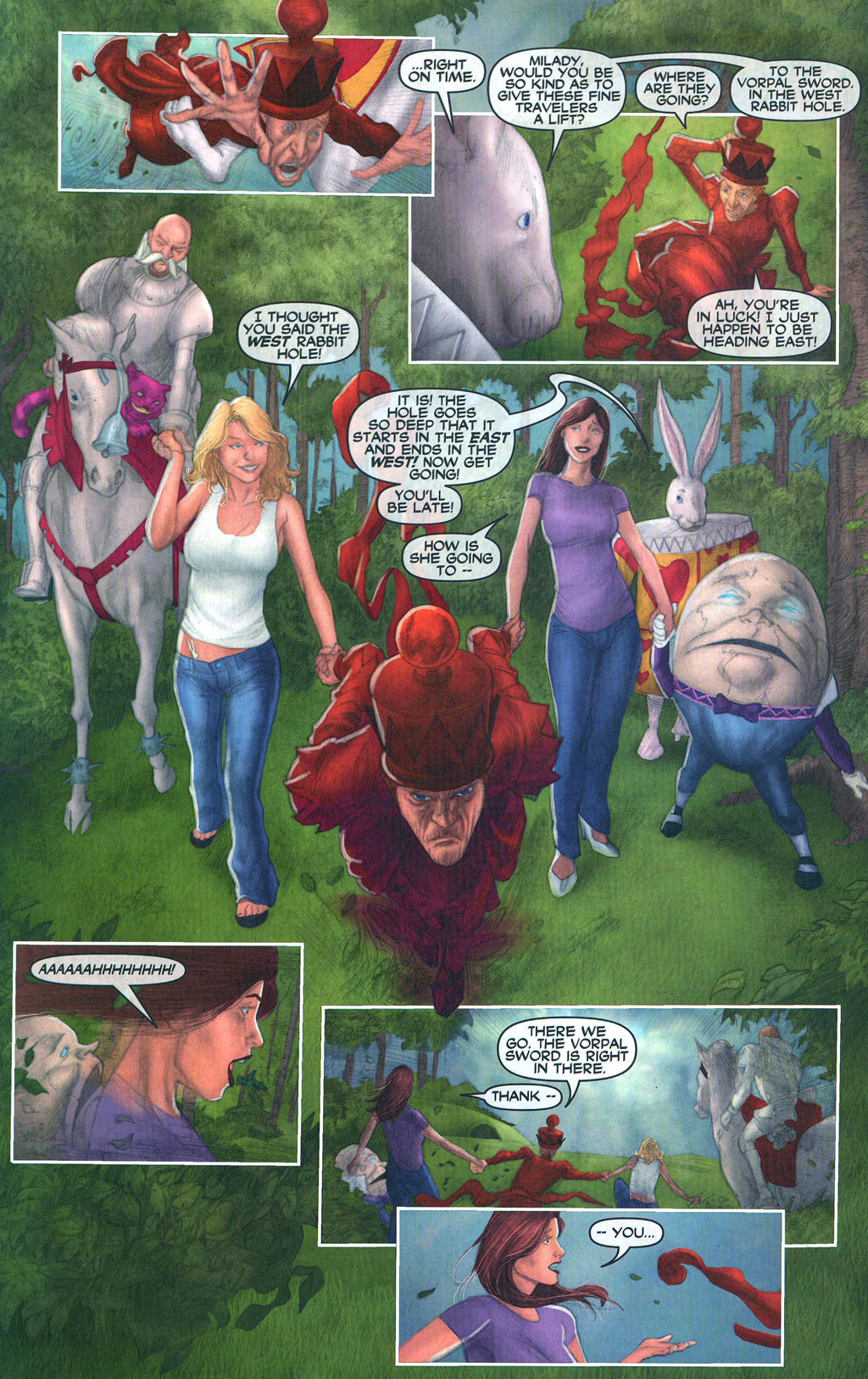Read online The Oz/Wonderland Chronicles comic -  Issue #3 - 28