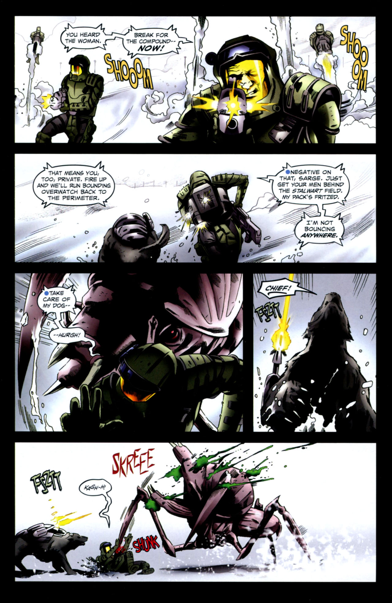 Read online Starship Troopers (2007) comic -  Issue #11 - 20