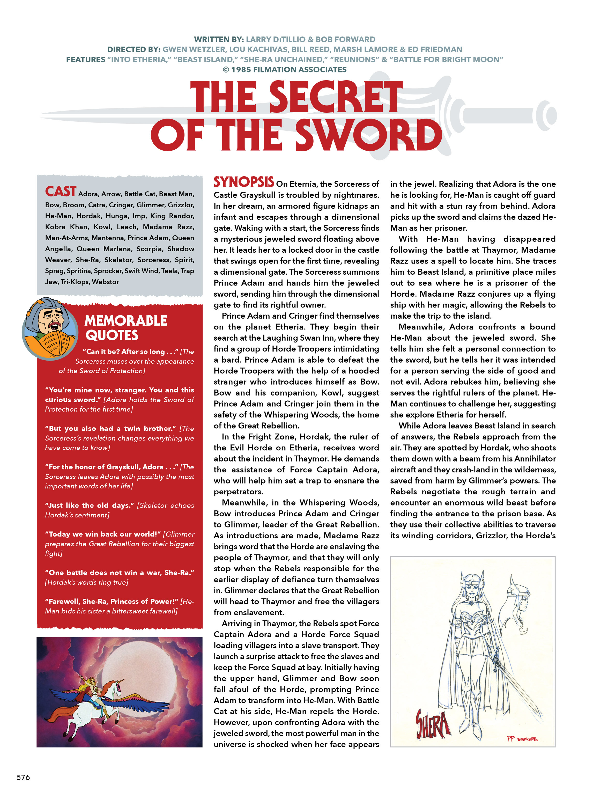 Read online He-Man and She-Ra: A Complete Guide to the Classic Animated Adventures comic -  Issue # TPB (Part 3) - 176