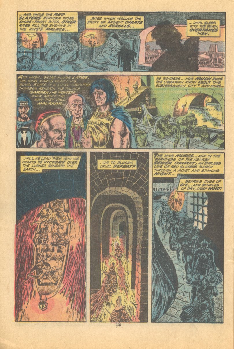 Read online Kull, the Conqueror (1971) comic -  Issue #6 - 14