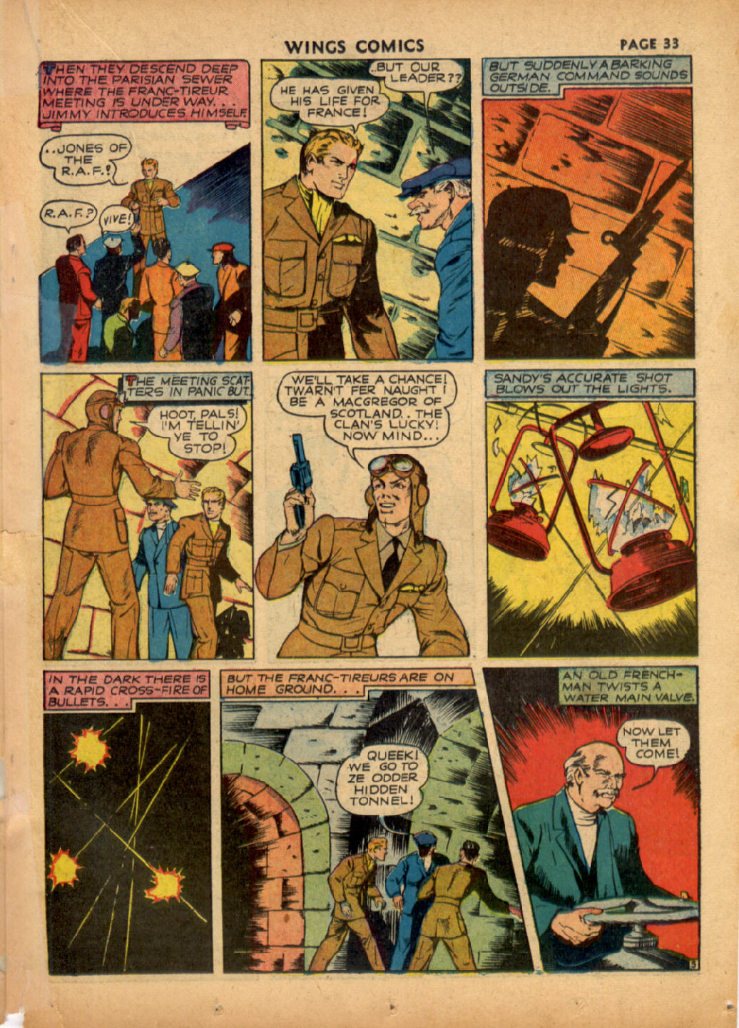 Read online Wings Comics comic -  Issue #16 - 35