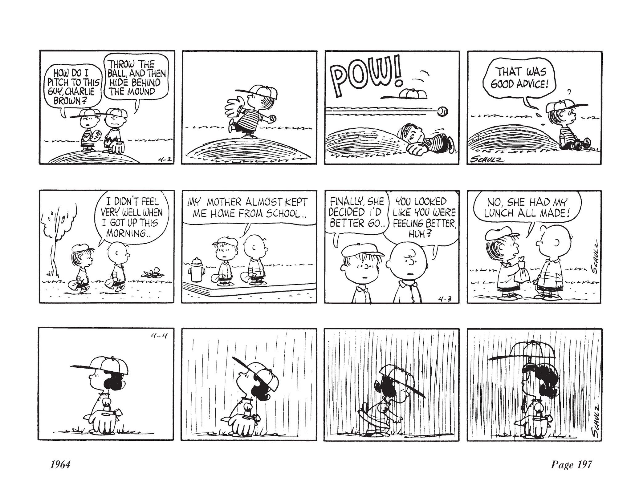 Read online The Complete Peanuts comic -  Issue # TPB 7 - 208
