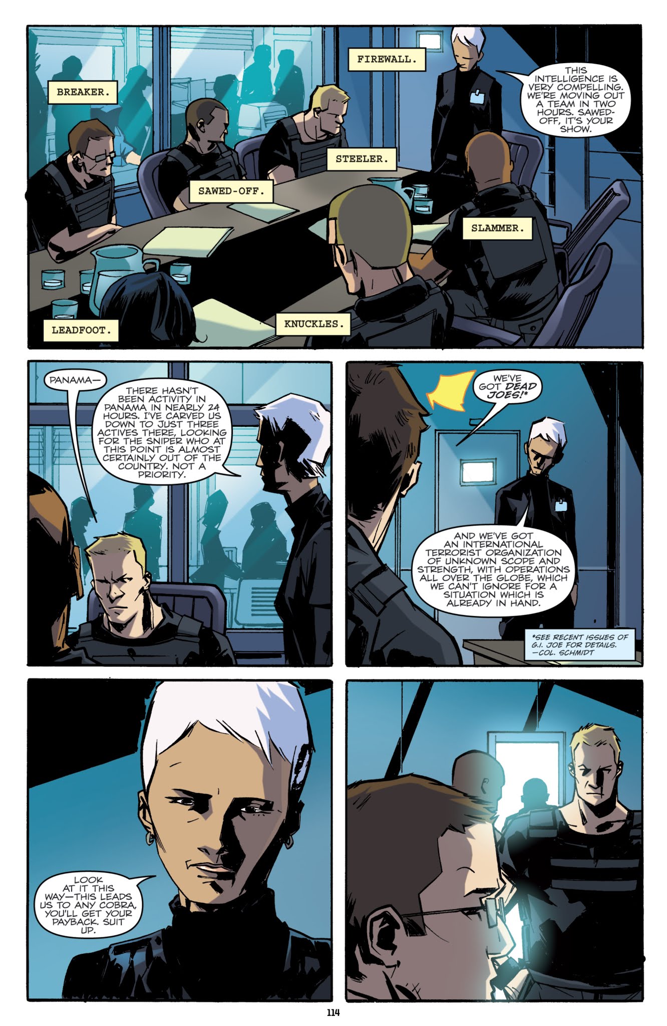 Read online G.I. Joe: The IDW Collection comic -  Issue # TPB 6 - 112