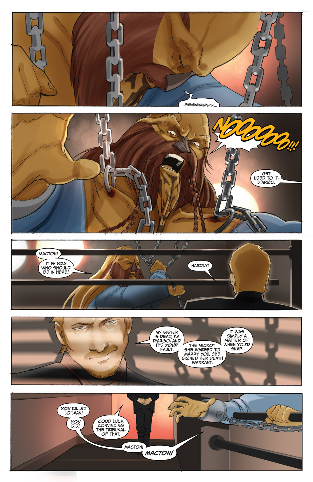 Read online Farscape: D'Argo's Trial comic -  Issue #4 - 11