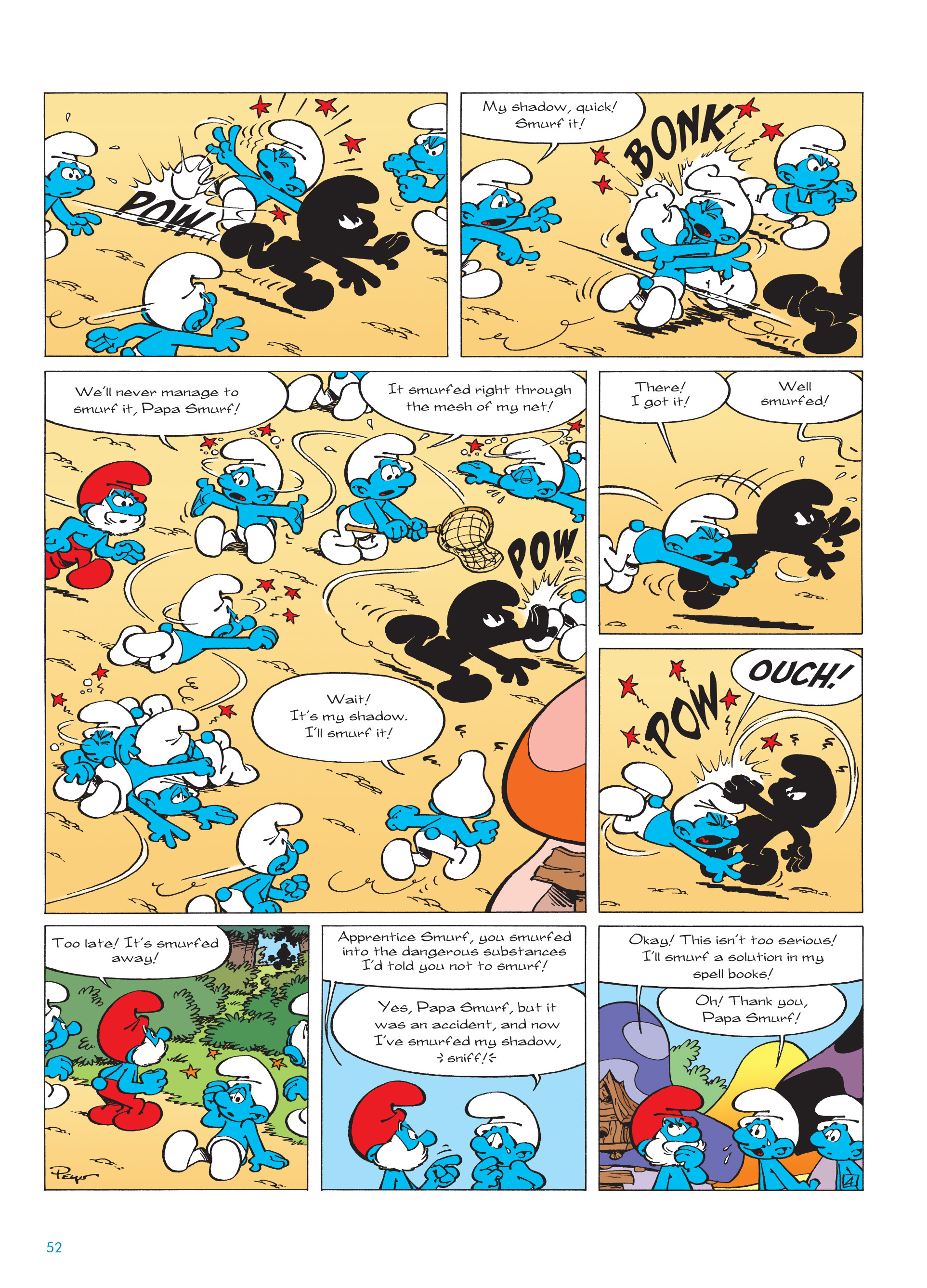Read online The Smurfs comic -  Issue #22 - 53