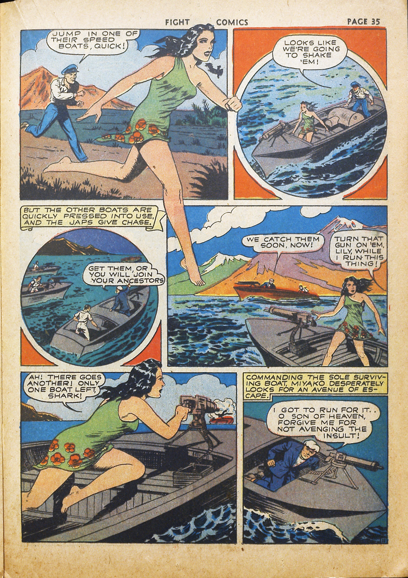 Read online Fight Comics comic -  Issue #18 - 42