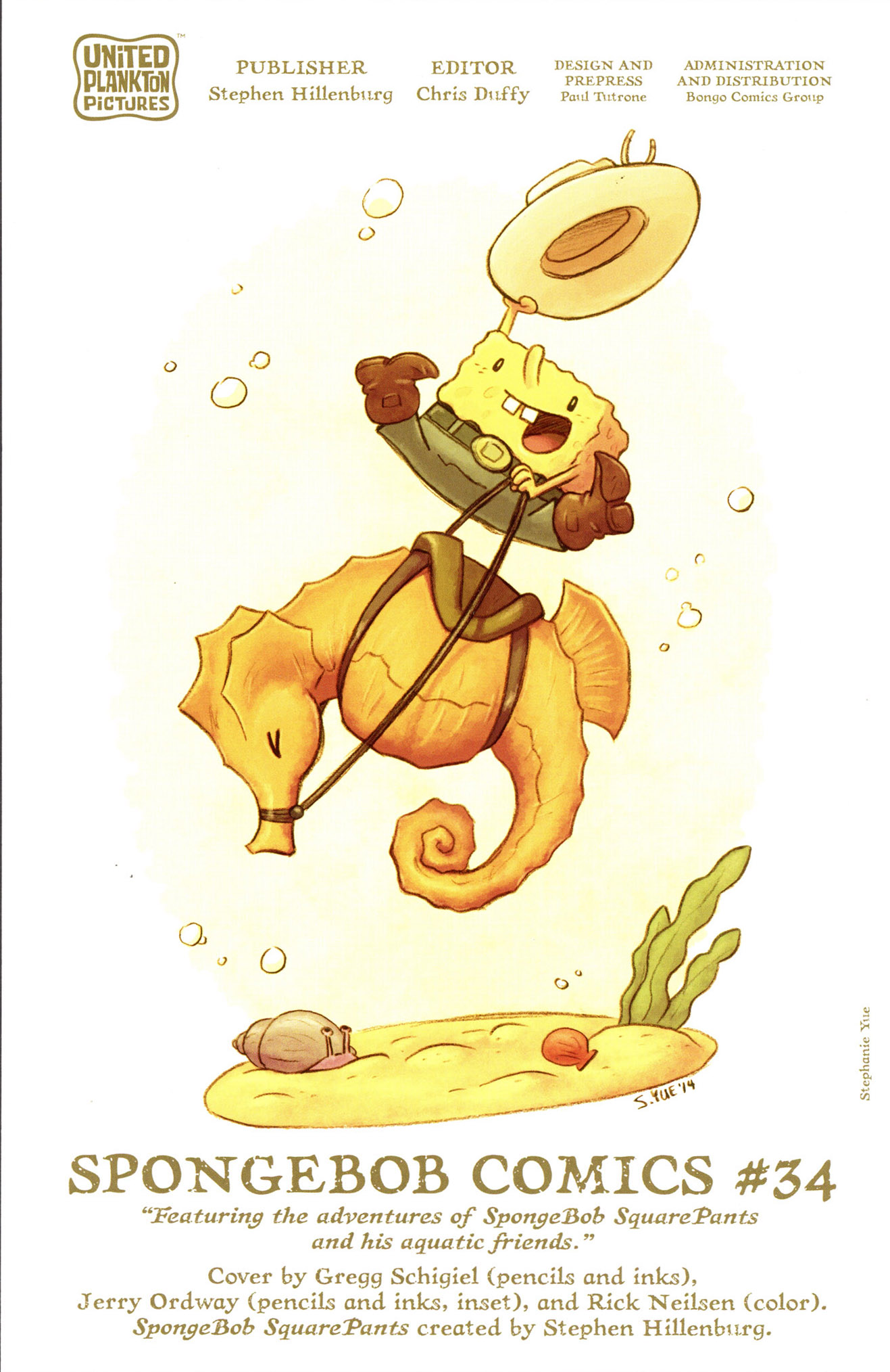 Read online SpongeBob Comics comic -  Issue #34 - 2