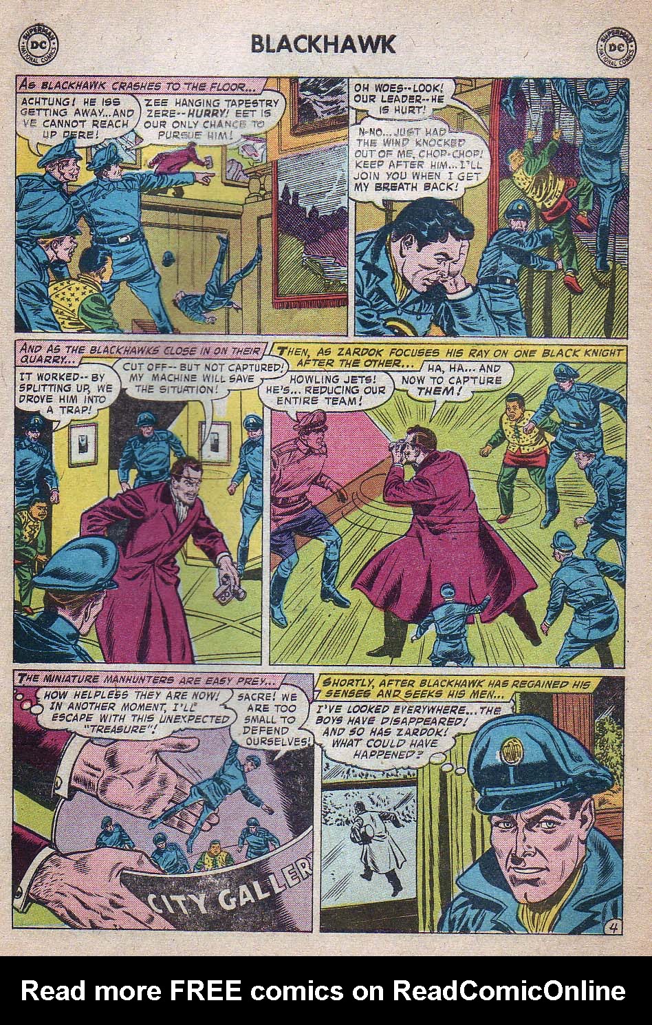 Read online Blackhawk (1957) comic -  Issue #126 - 28