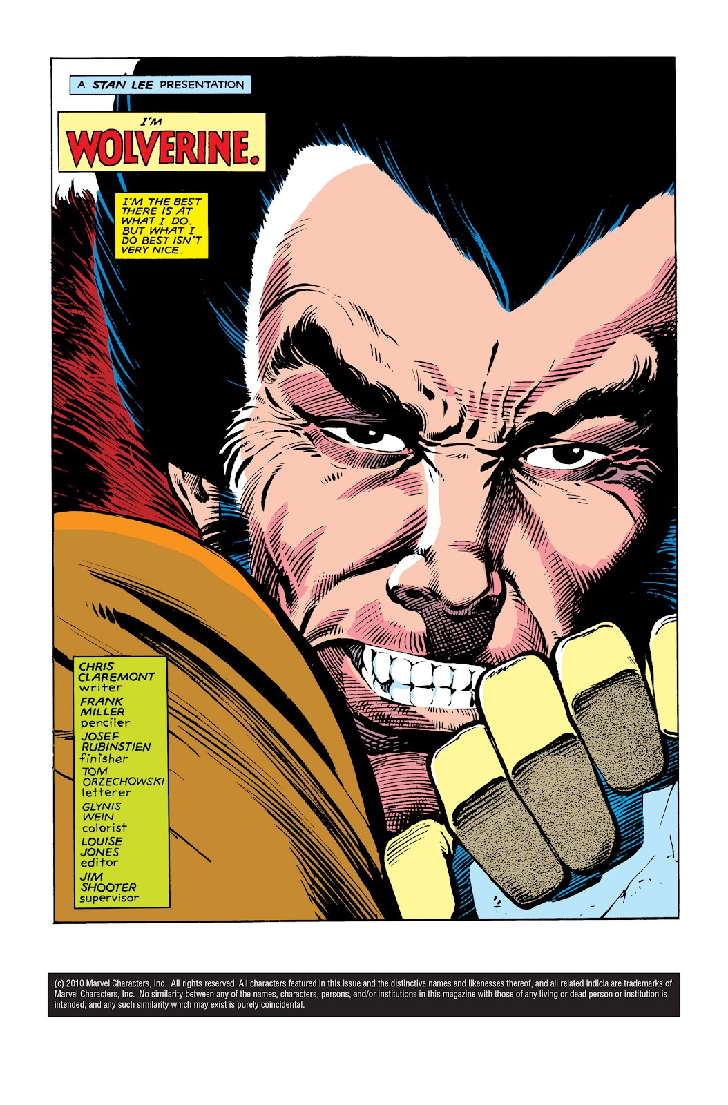 Wolverine (1982) Issue #1 #1 - English 2