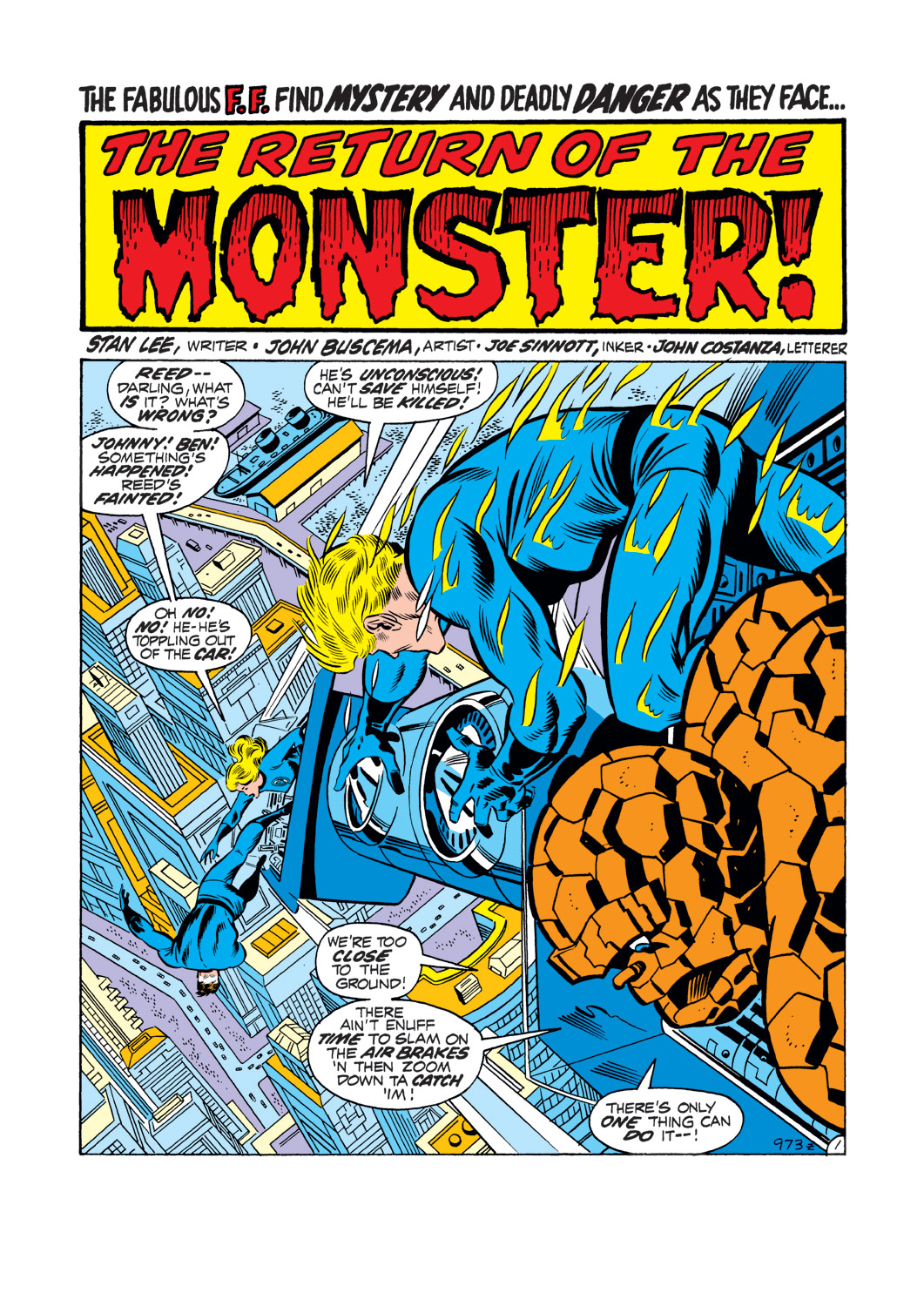 Read online Fantastic Four (1961) comic -  Issue #124 - 2