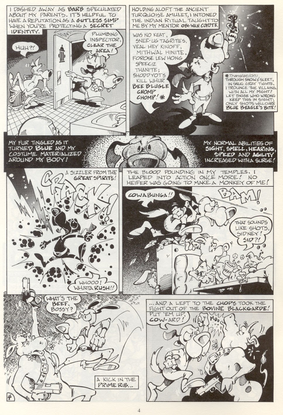 Read online Hardboiled Animal Comics comic -  Issue # Full - 7