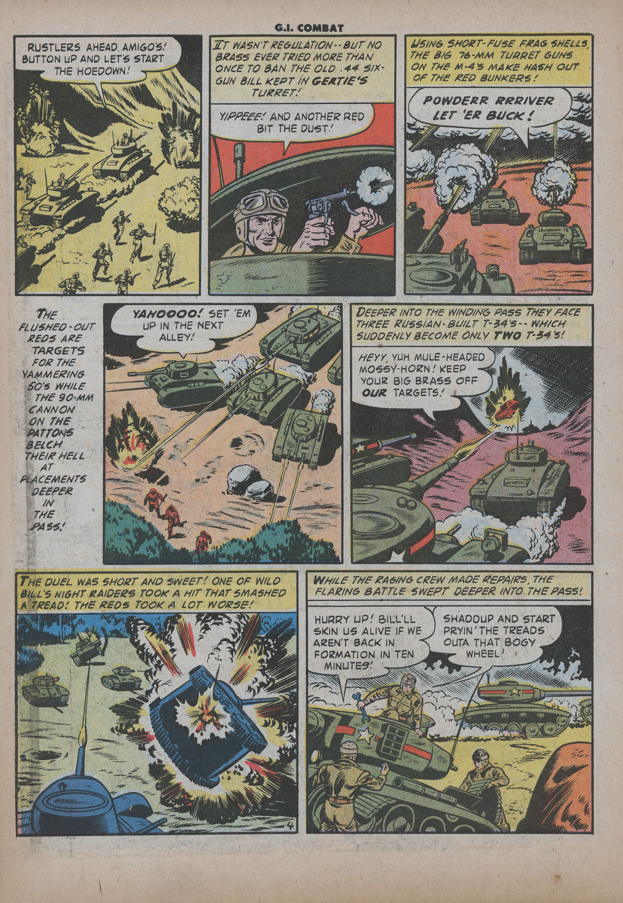 Read online G.I. Combat (1952) comic -  Issue #34 - 6
