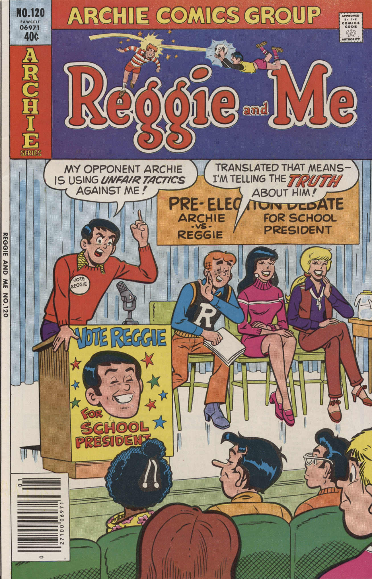 Read online Reggie and Me (1966) comic -  Issue #120 - 1