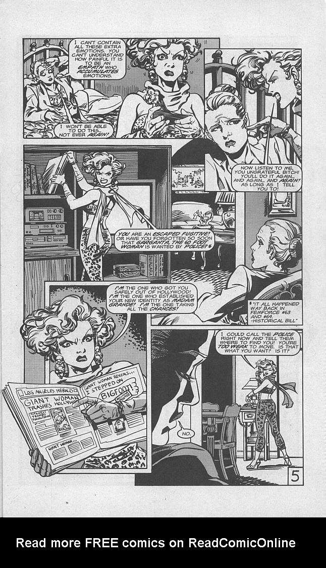 Read online Femforce comic -  Issue #88 - 7