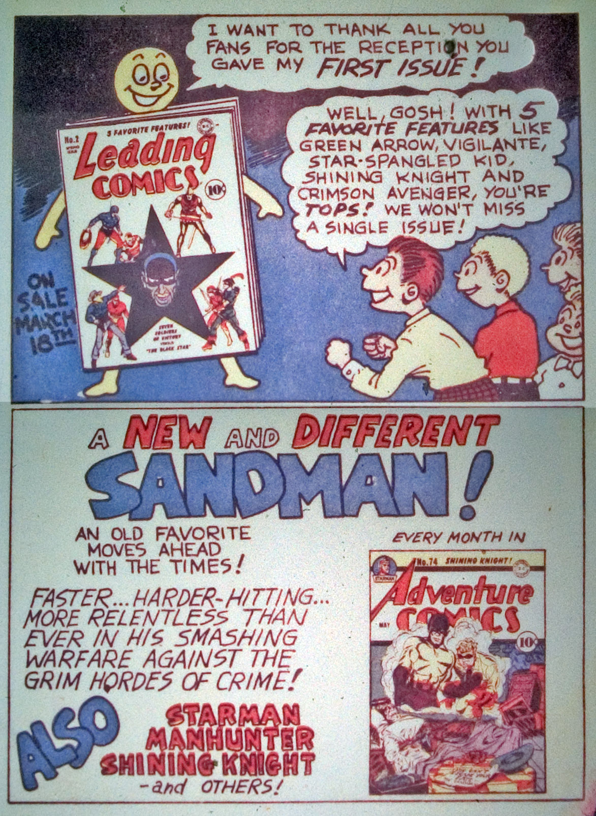 Read online Star Spangled Comics comic -  Issue #8 - 45