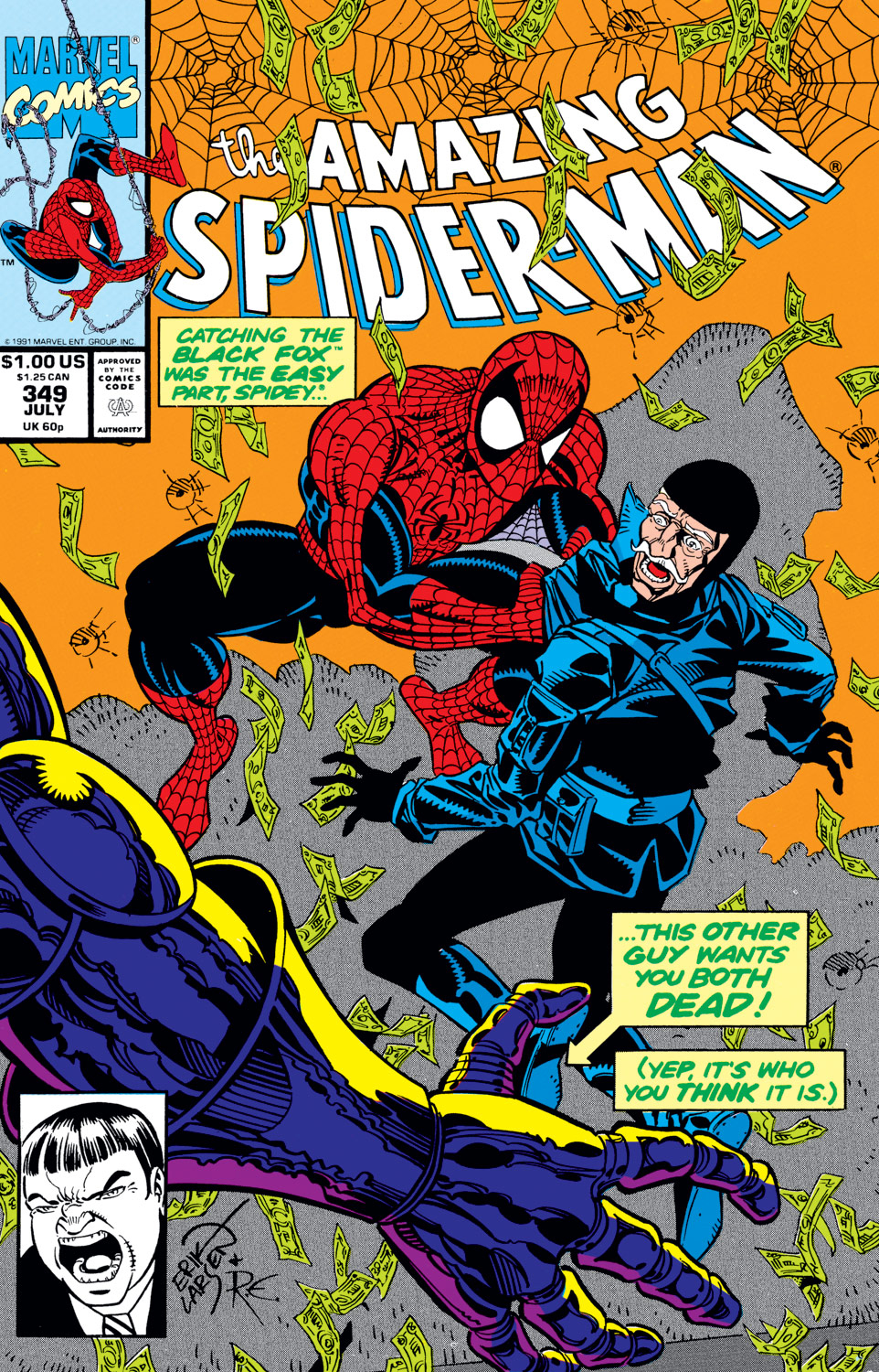 Read online The Amazing Spider-Man (1963) comic -  Issue #349 - 1