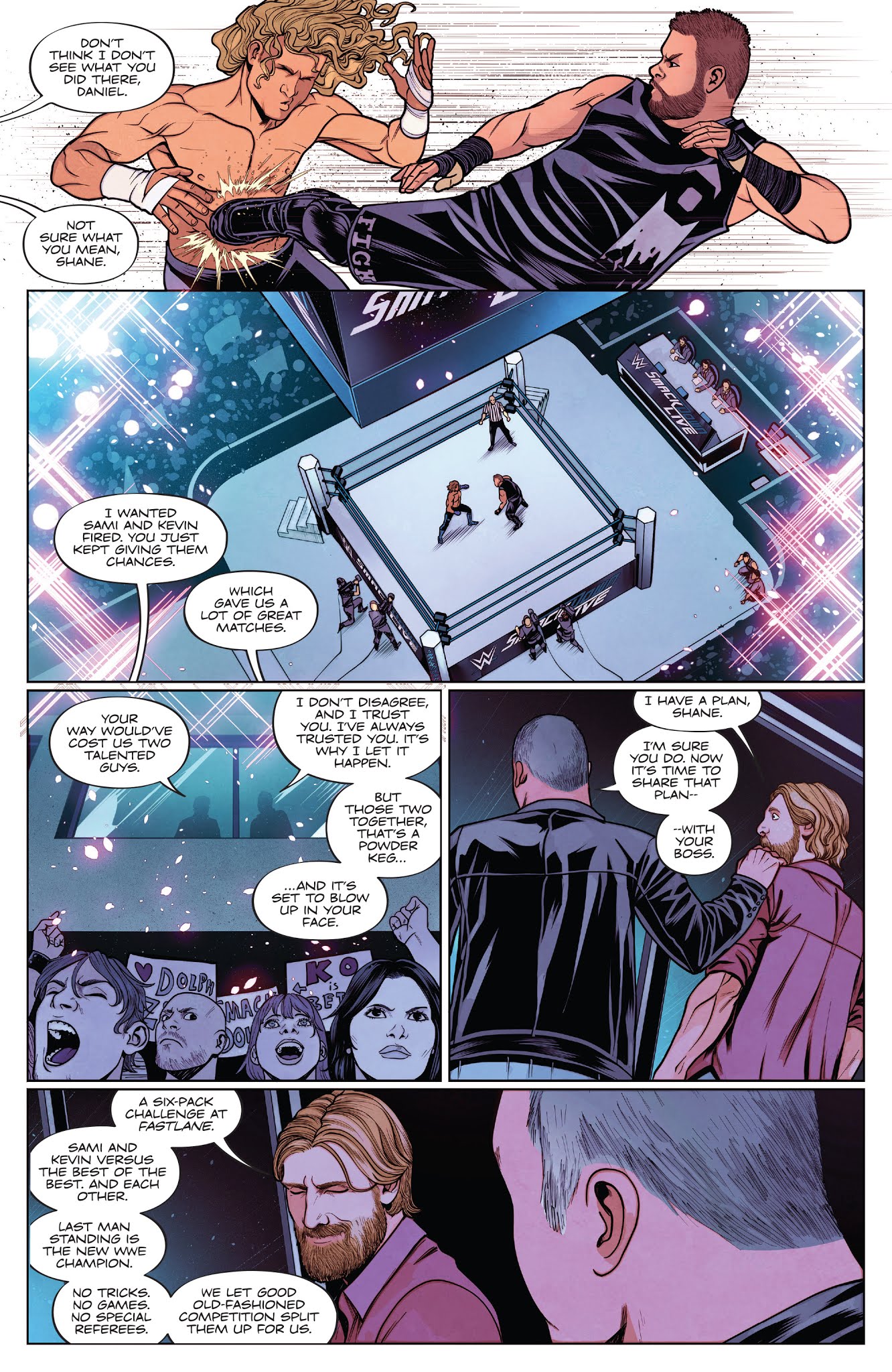 Read online WWE comic -  Issue #20 - 17