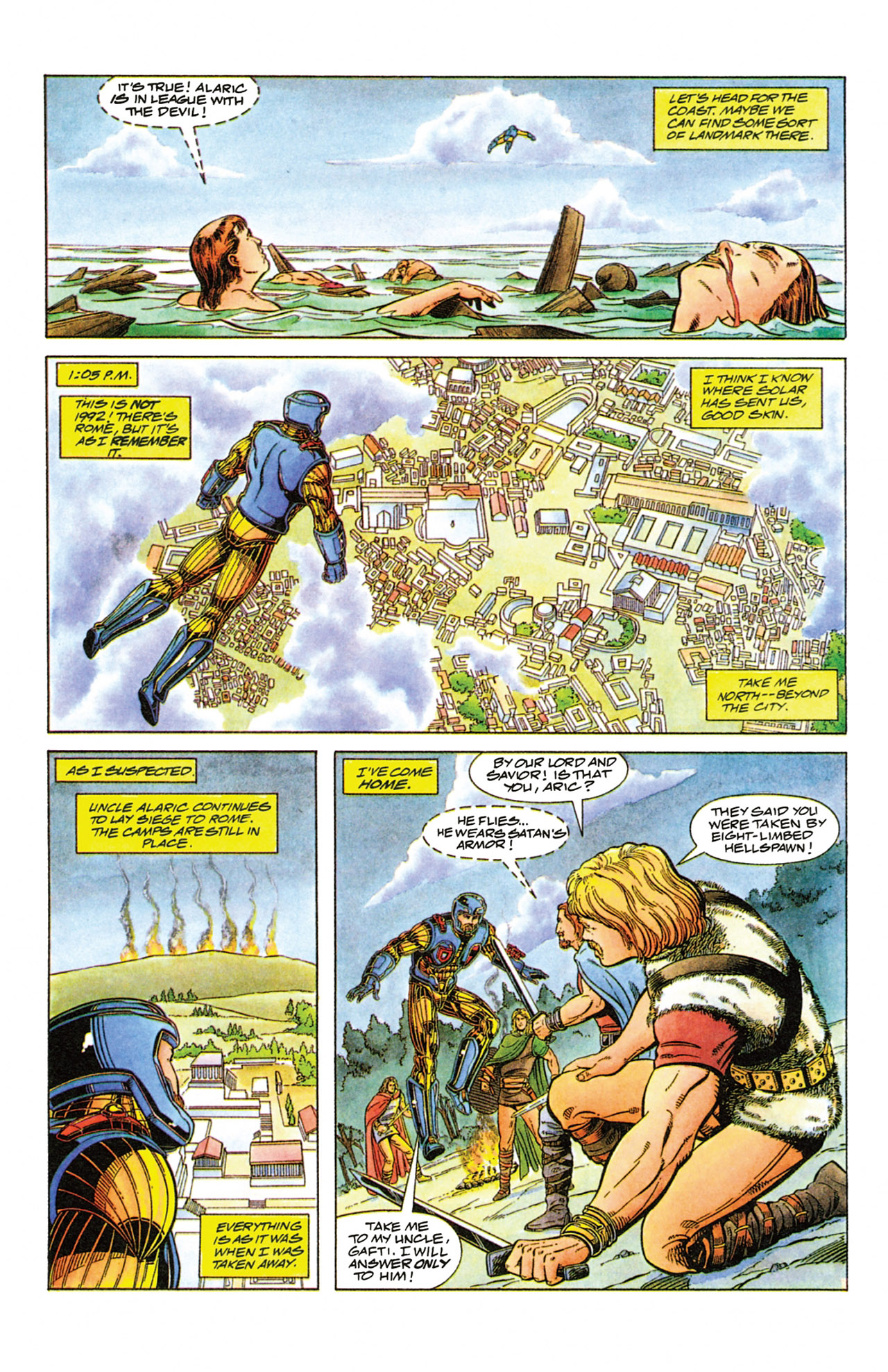 Read online X-O Manowar (1992) comic -  Issue #9 - 4