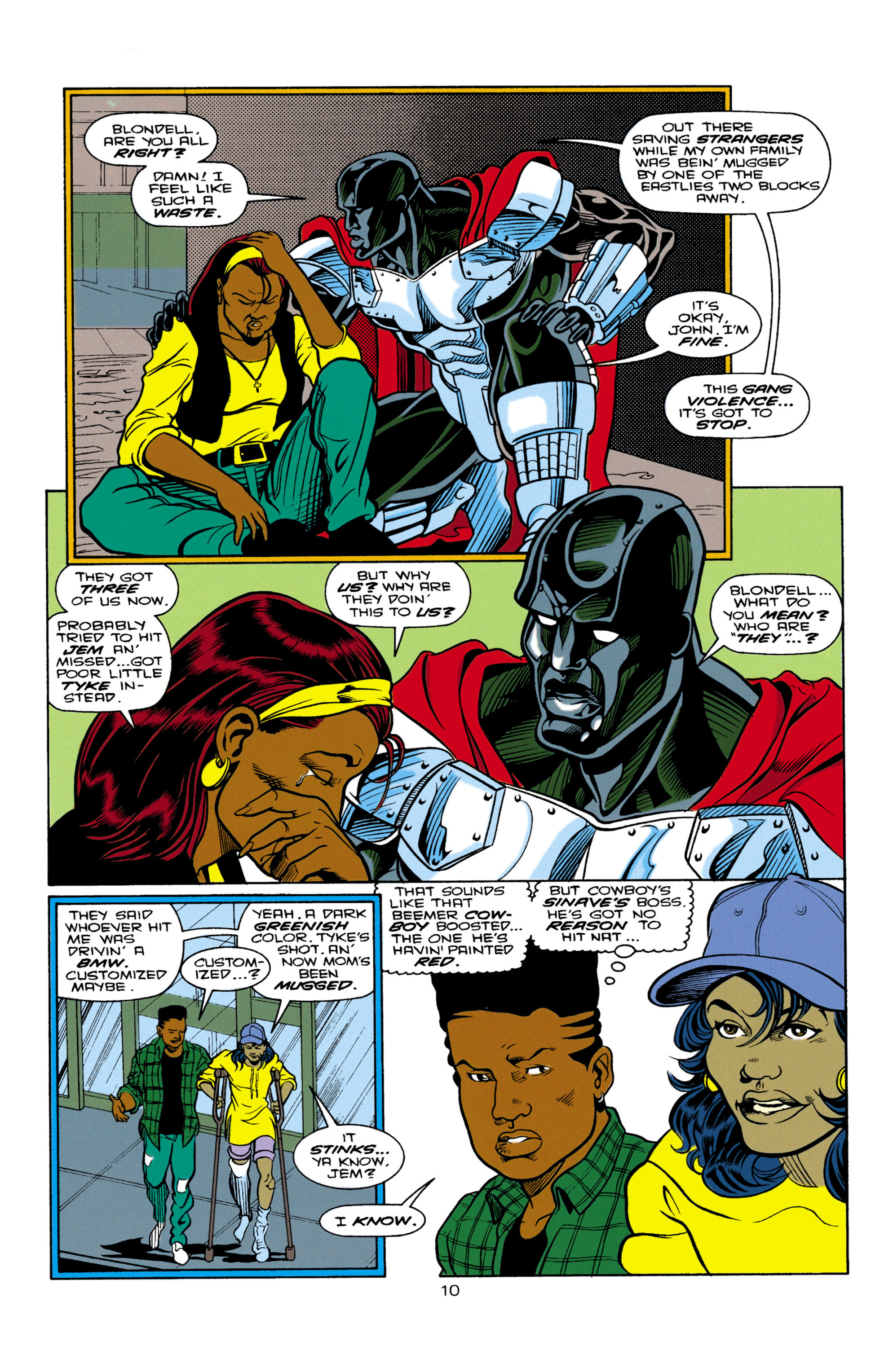 Read online Steel (1994) comic -  Issue #5 - 10