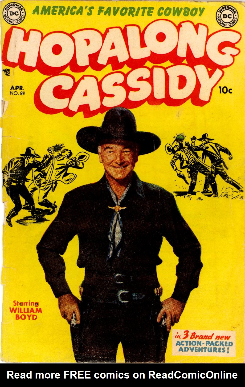 Read online Hopalong Cassidy comic -  Issue #88 - 1