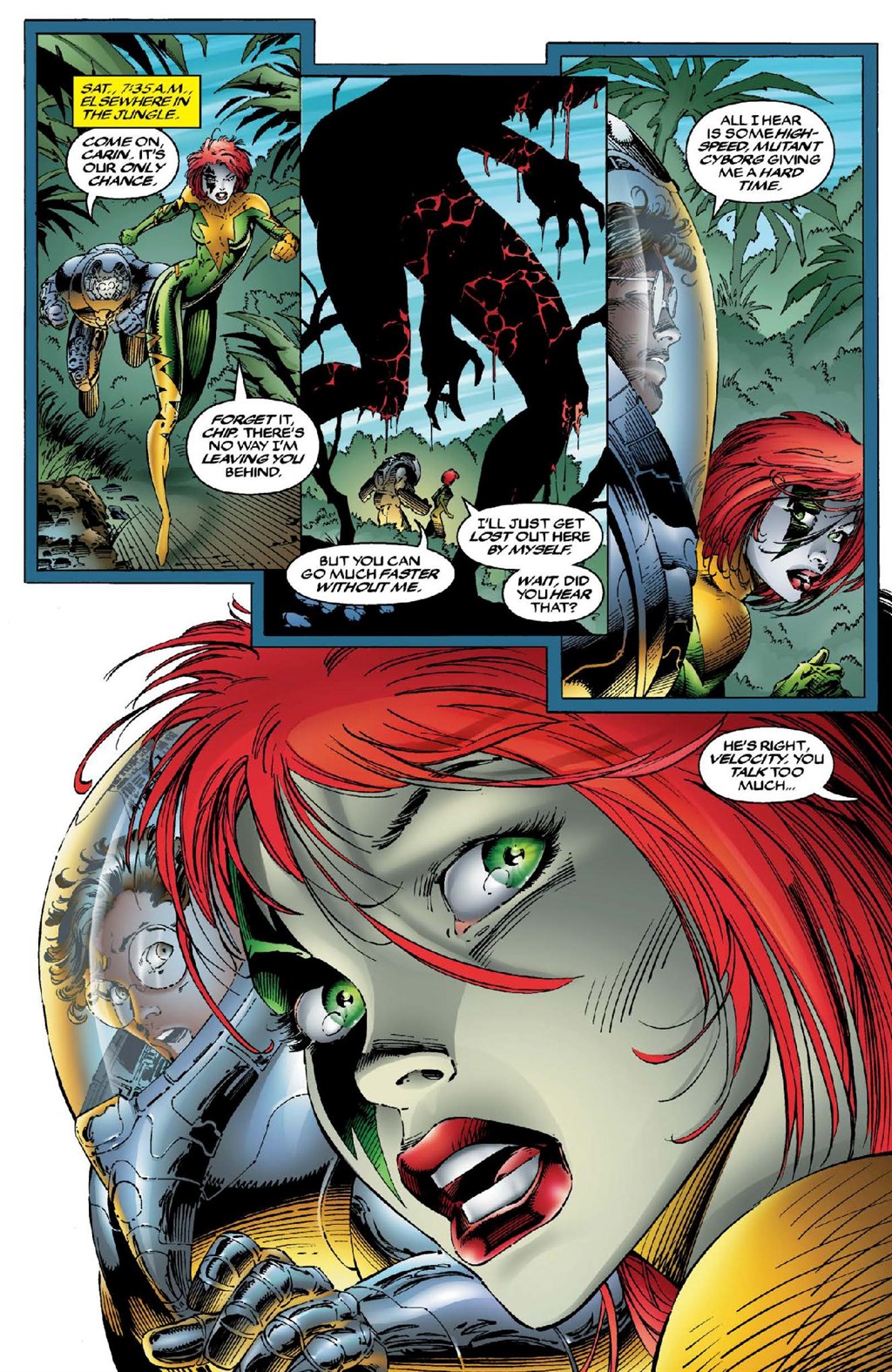 Read online Cyberforce (1992) comic -  Issue # _The Complete Cyberforce (Part 4) - 75