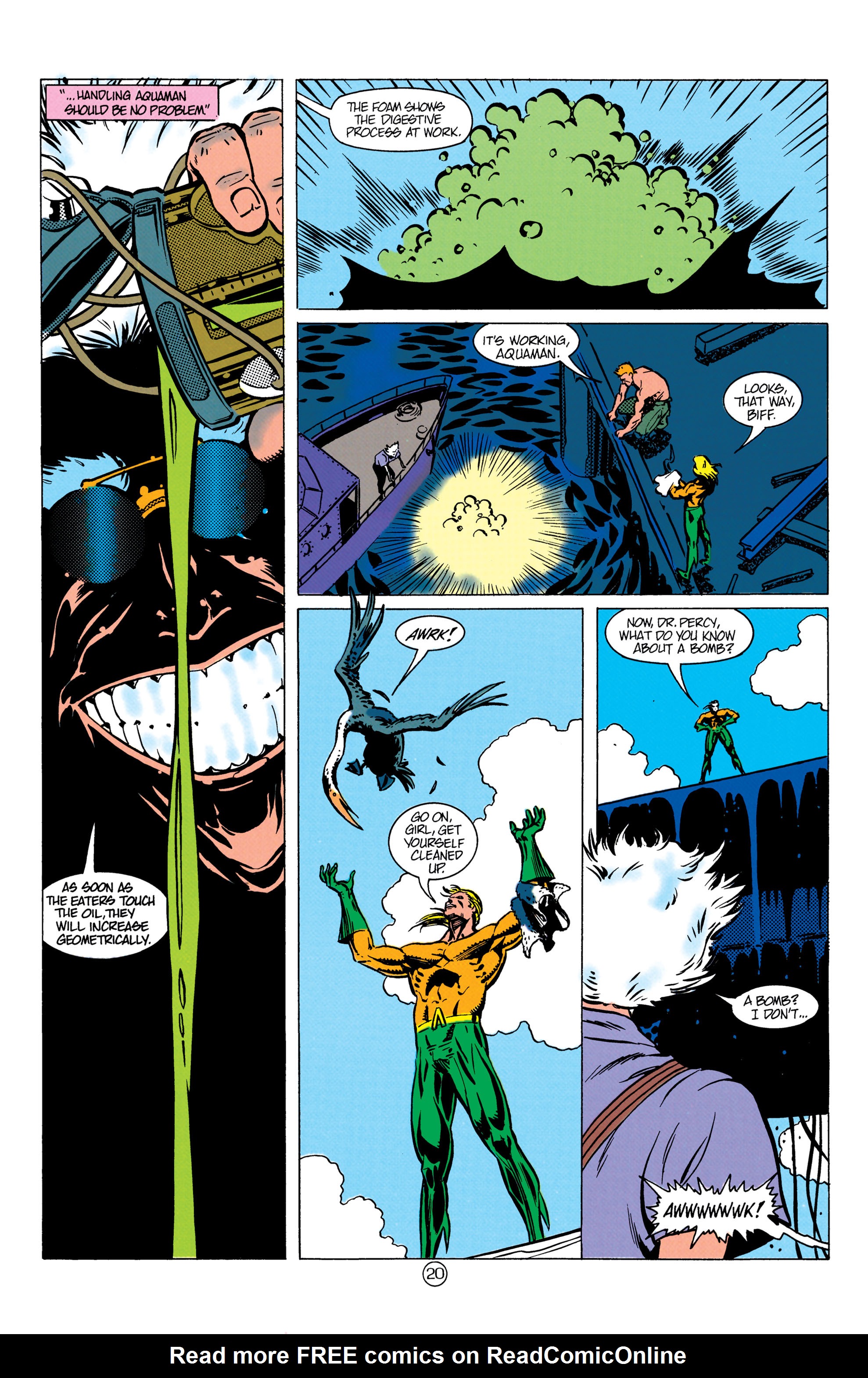 Read online Aquaman (1991) comic -  Issue #9 - 21