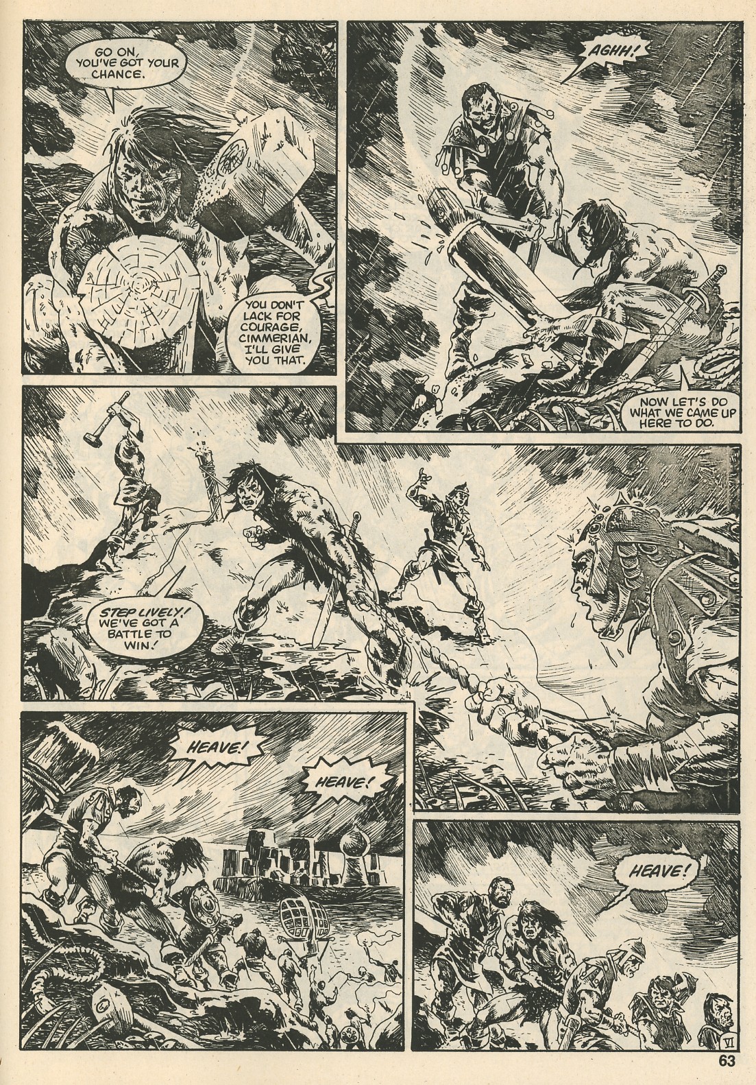 Read online The Savage Sword Of Conan comic -  Issue #108 - 63