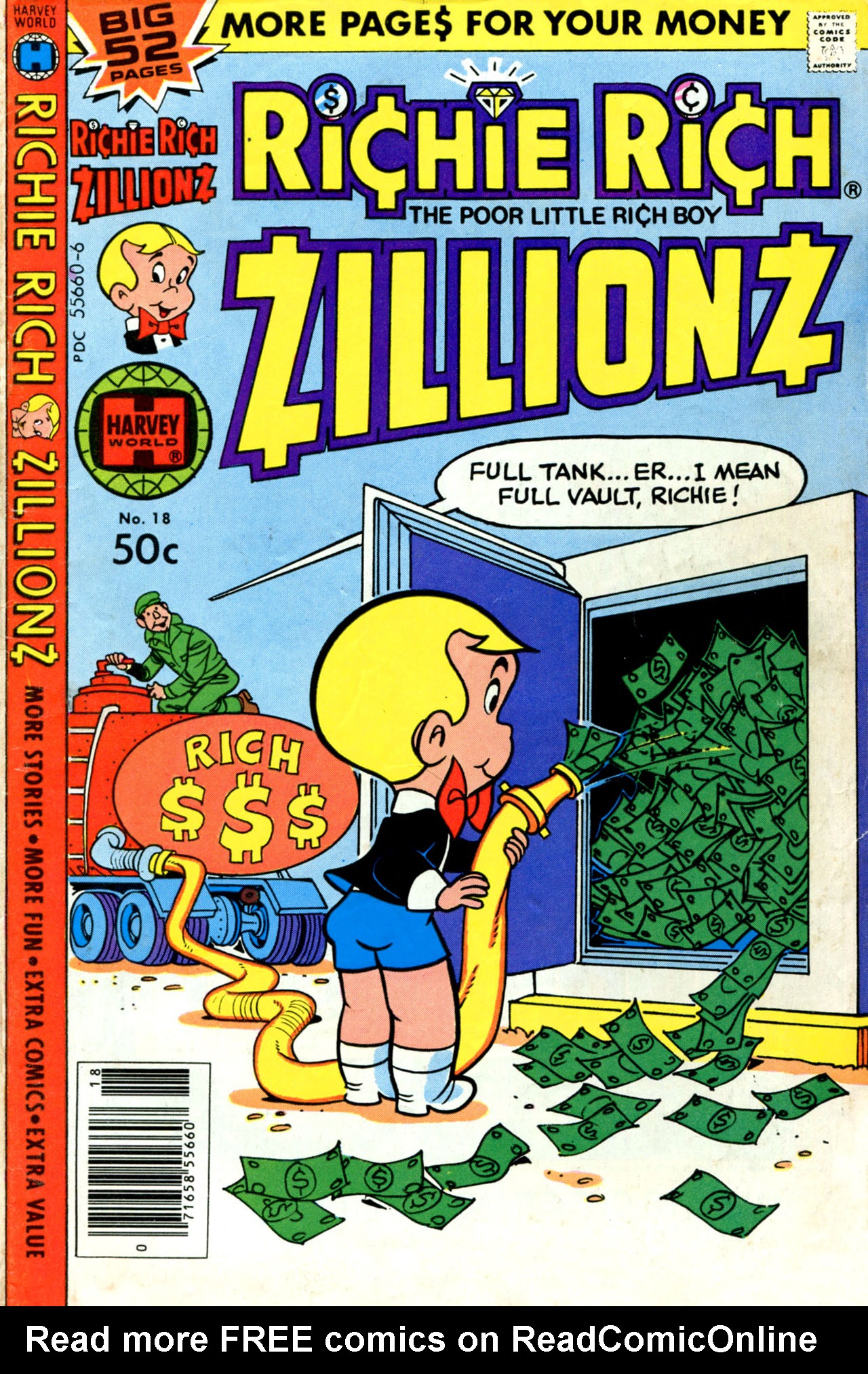 Read online Richie Rich Zillionz comic -  Issue #18 - 1