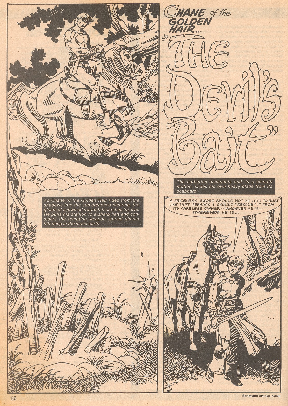 Read online The Savage Sword Of Conan comic -  Issue #64 - 56