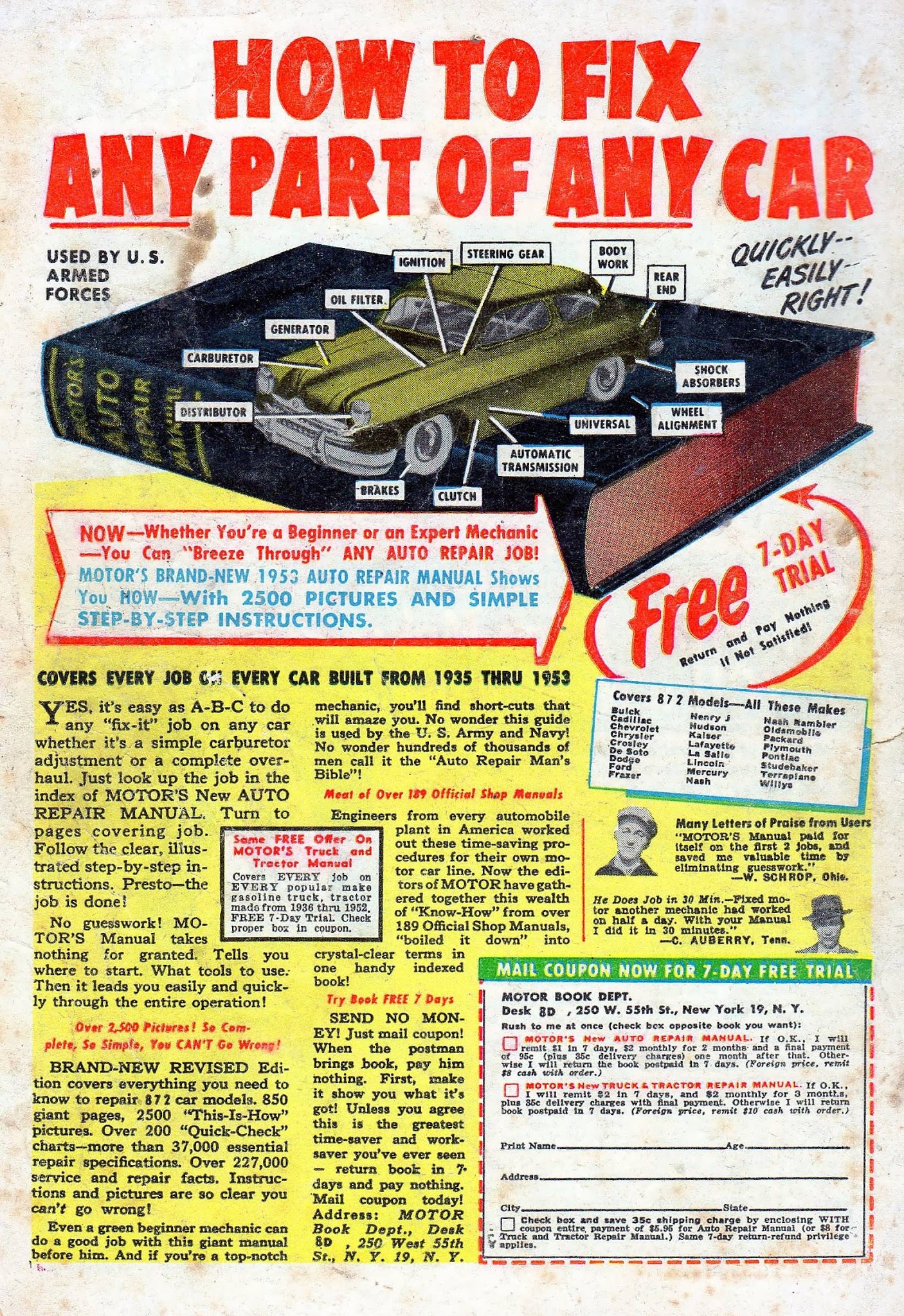 Read online War Comics comic -  Issue #25 - 36