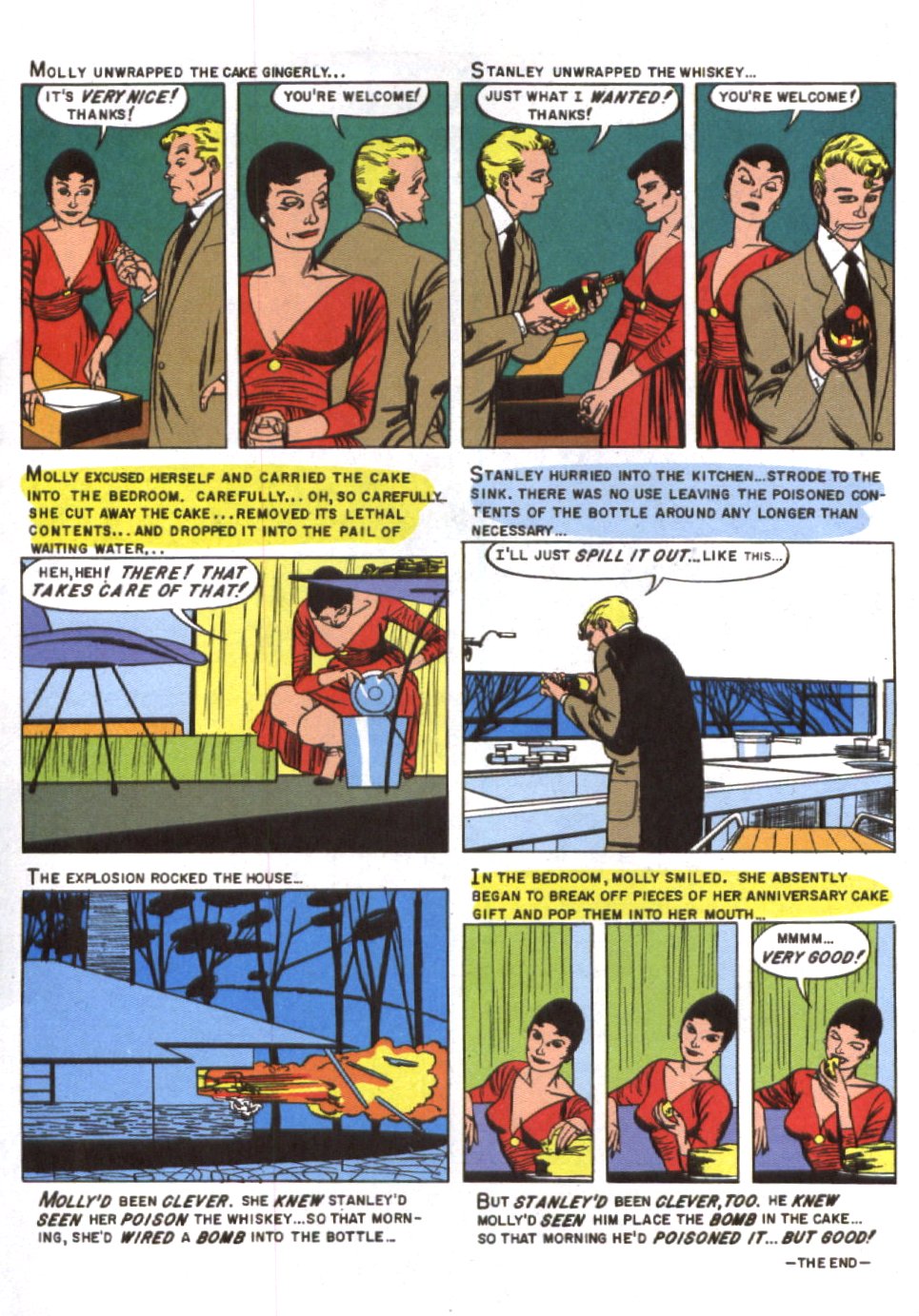 Read online Crime SuspenStories comic -  Issue #24 - 33