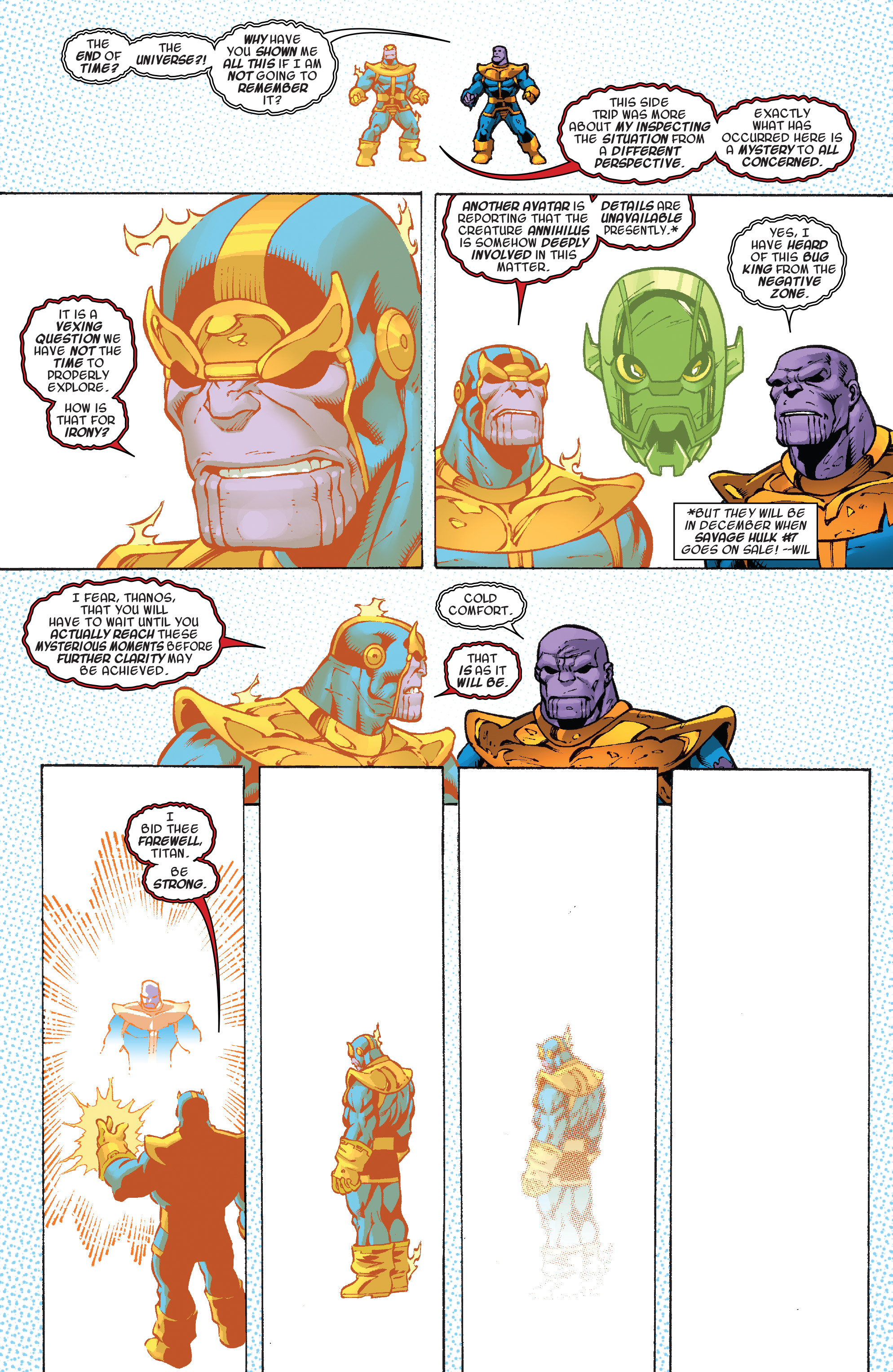 Read online Thanos: A God Up There Listening comic -  Issue # TPB - 382