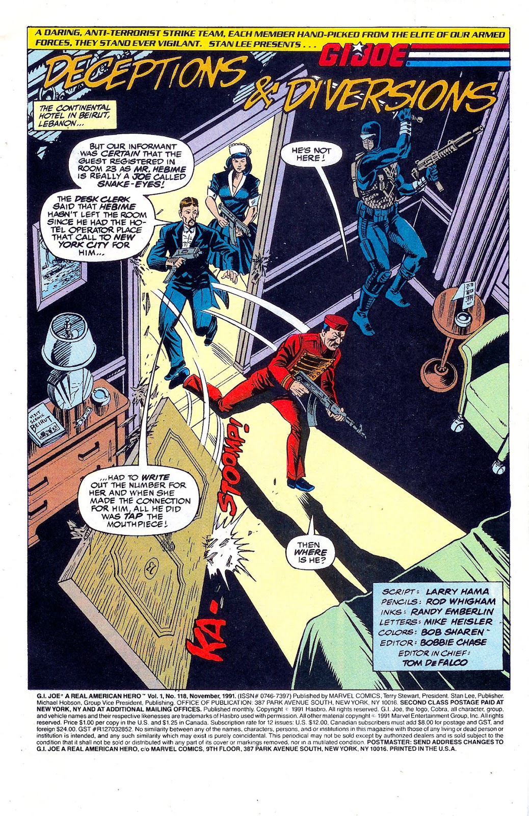 G.I. Joe: A Real American Hero issue 118 - Page 2