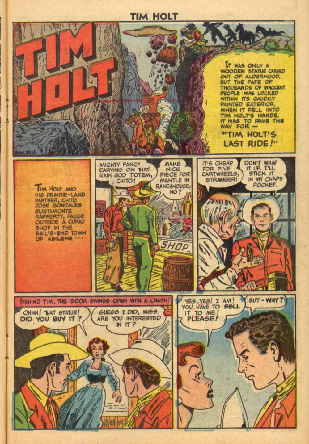 Read online Tim Holt comic -  Issue #3 - 11