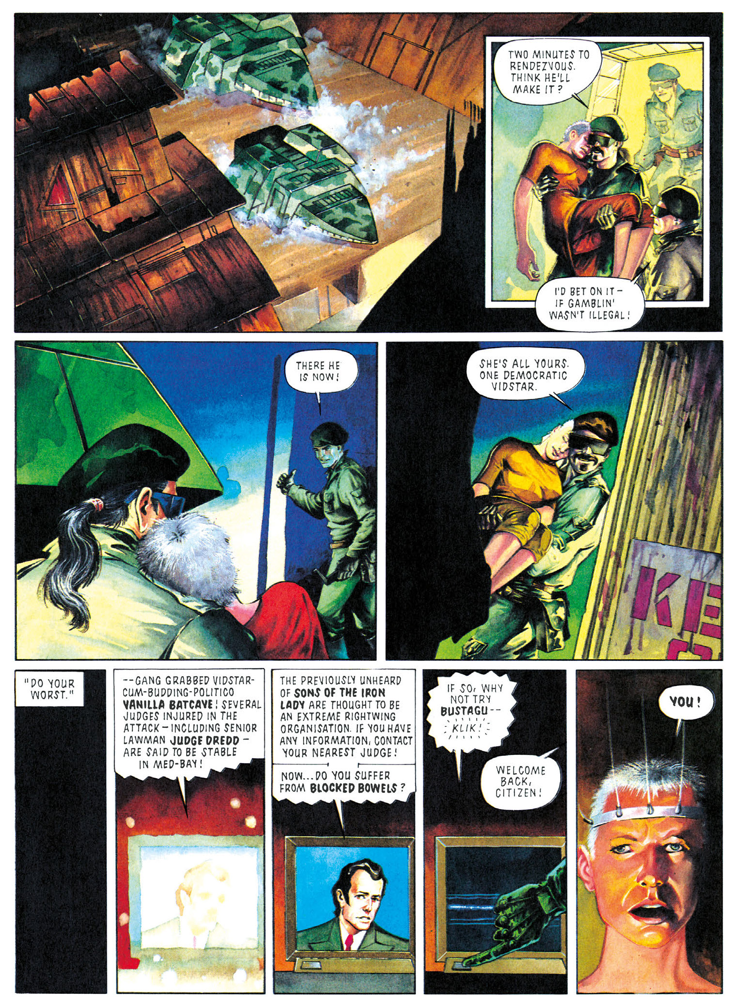 Read online Essential Judge Dredd: America comic -  Issue # TPB (Part 1) - 41