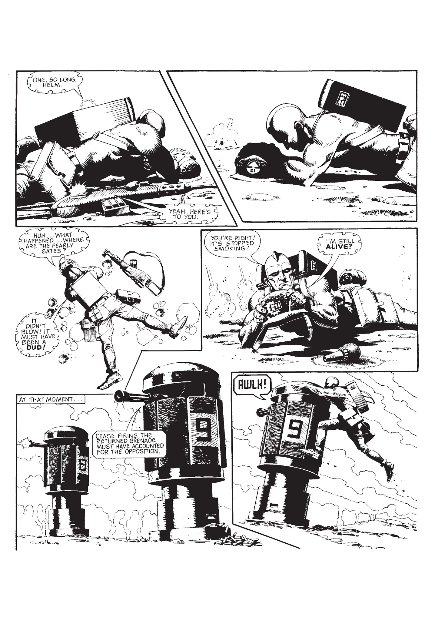 Read online Rogue Trooper: Tales of Nu-Earth comic -  Issue # TPB 1 - 226