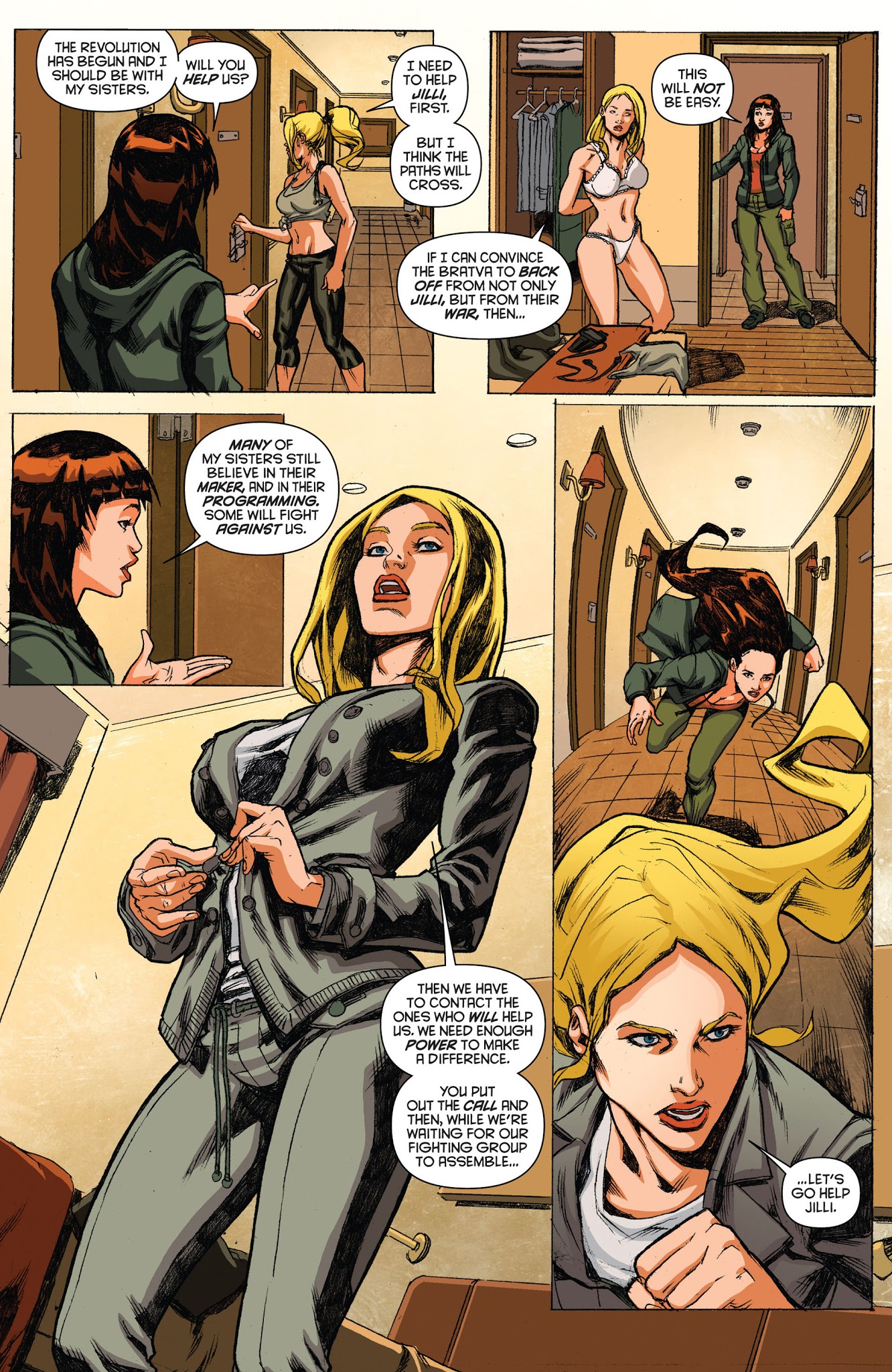 Read online The Bionic Woman comic -  Issue #9 - 9