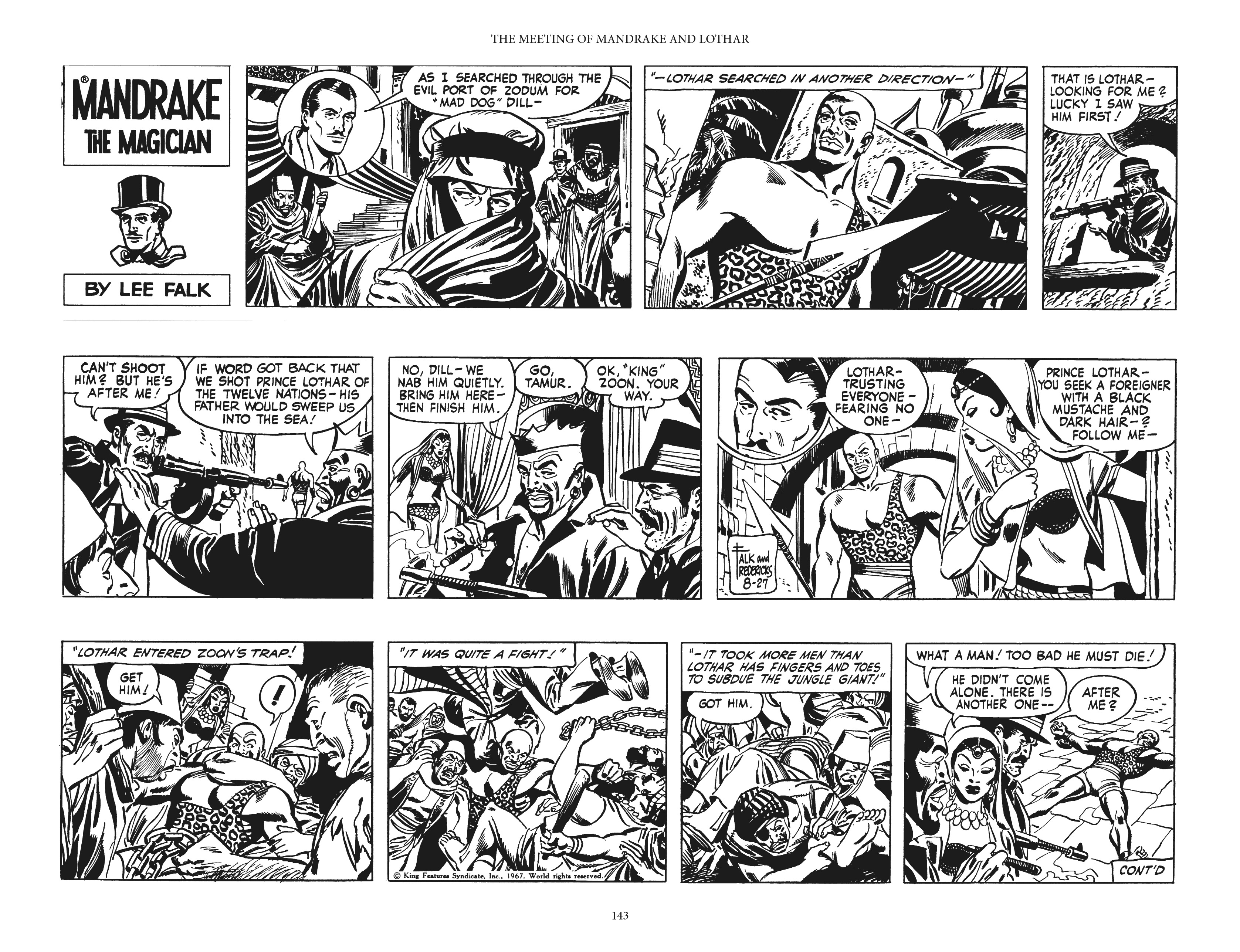 Read online Mandrake the Magician: The Fred Fredricks Sundays comic -  Issue # TPB (Part 2) - 44