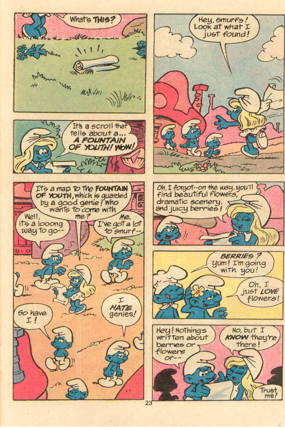 Read online Smurfs comic -  Issue #1 - 18