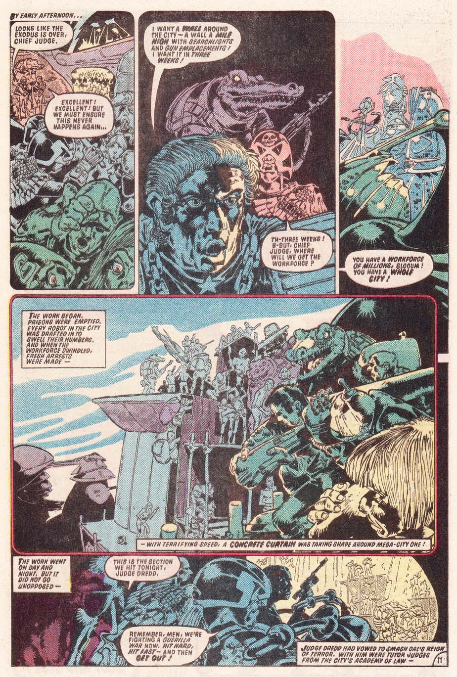 Read online Judge Dredd (1983) comic -  Issue #11 - 12