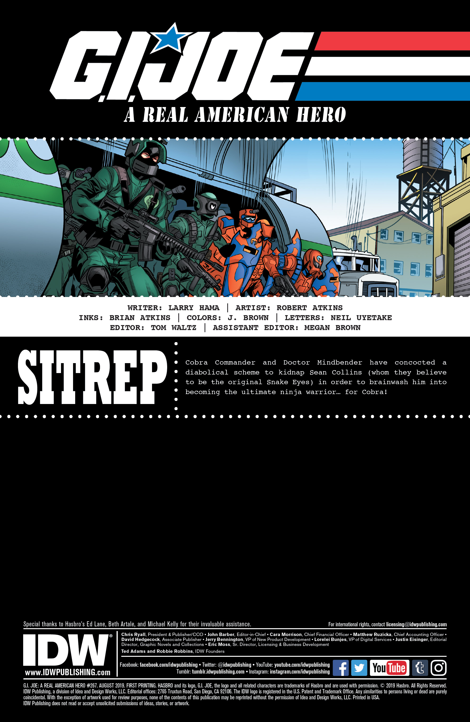 Read online G.I. Joe: A Real American Hero comic -  Issue #267 - 2