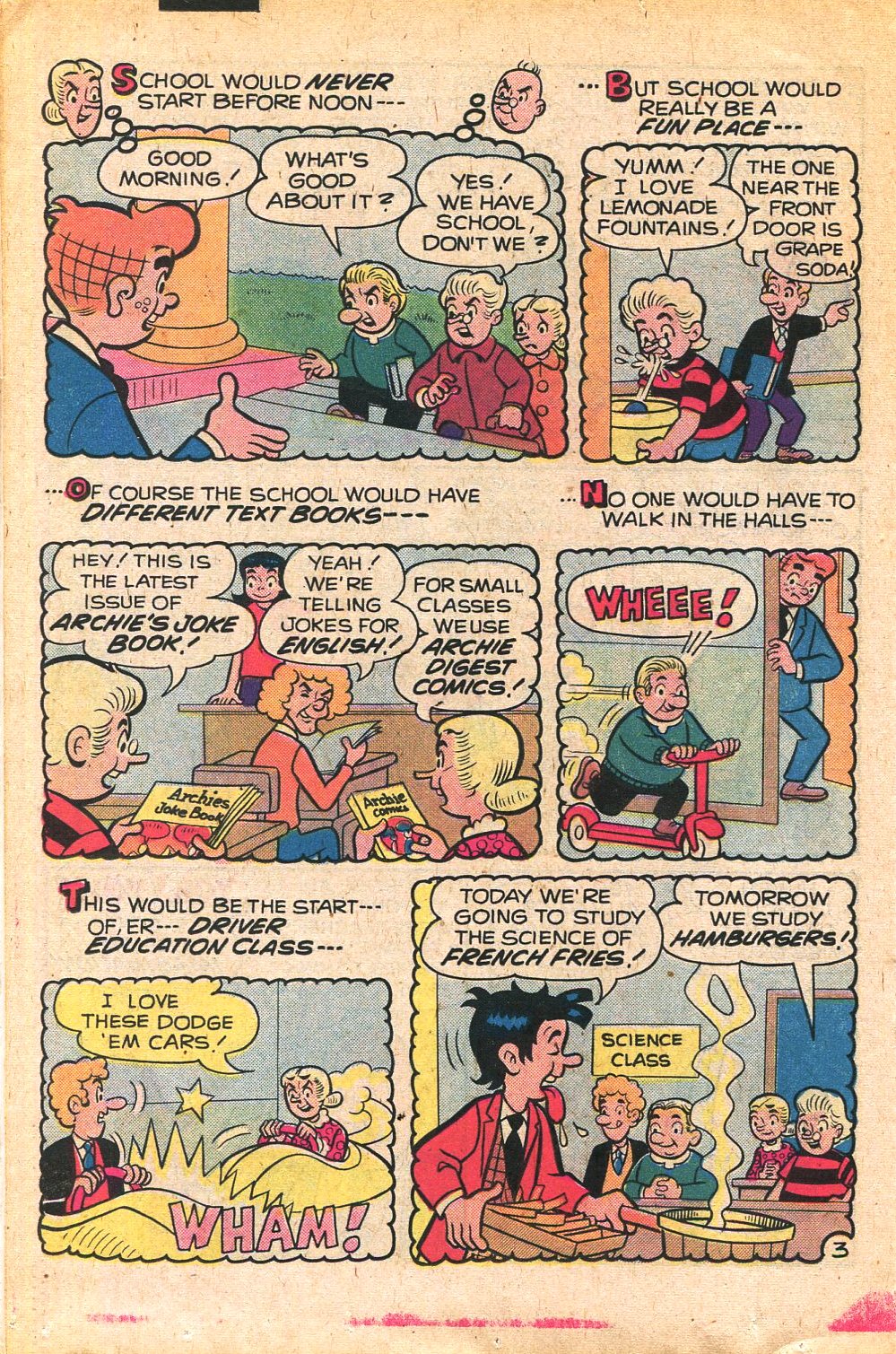 Read online Archie's TV Laugh-Out comic -  Issue #76 - 22
