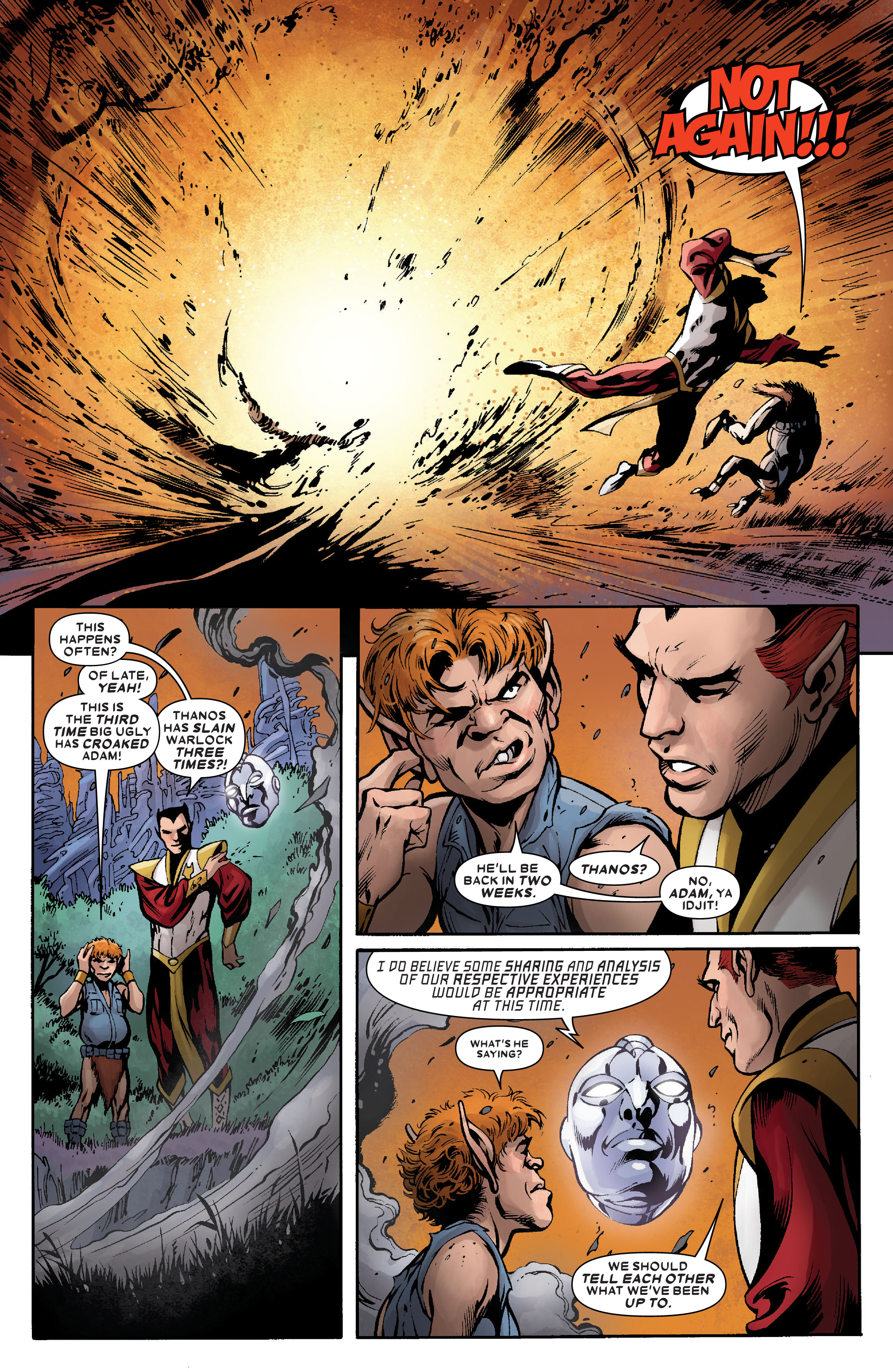 Read online Thanos: The Infinity Saga Omnibus comic -  Issue # TPB (Part 7) - 90