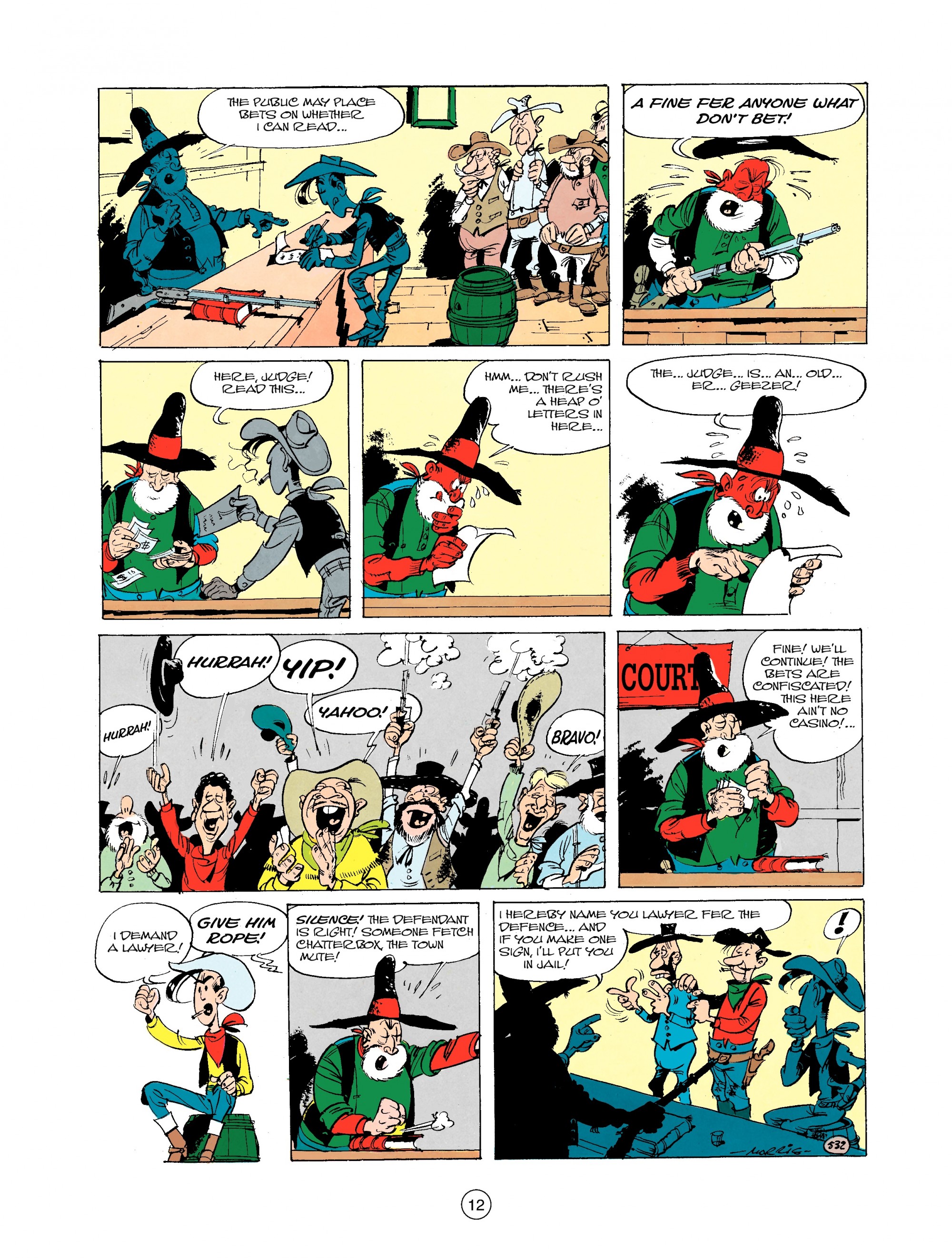 Read online A Lucky Luke Adventure comic -  Issue #24 - 12
