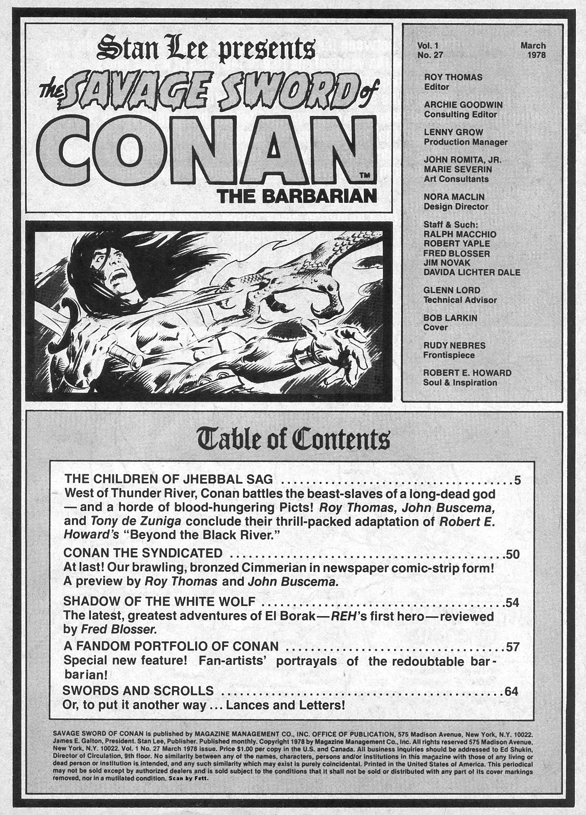 Read online The Savage Sword Of Conan comic -  Issue #27 - 3