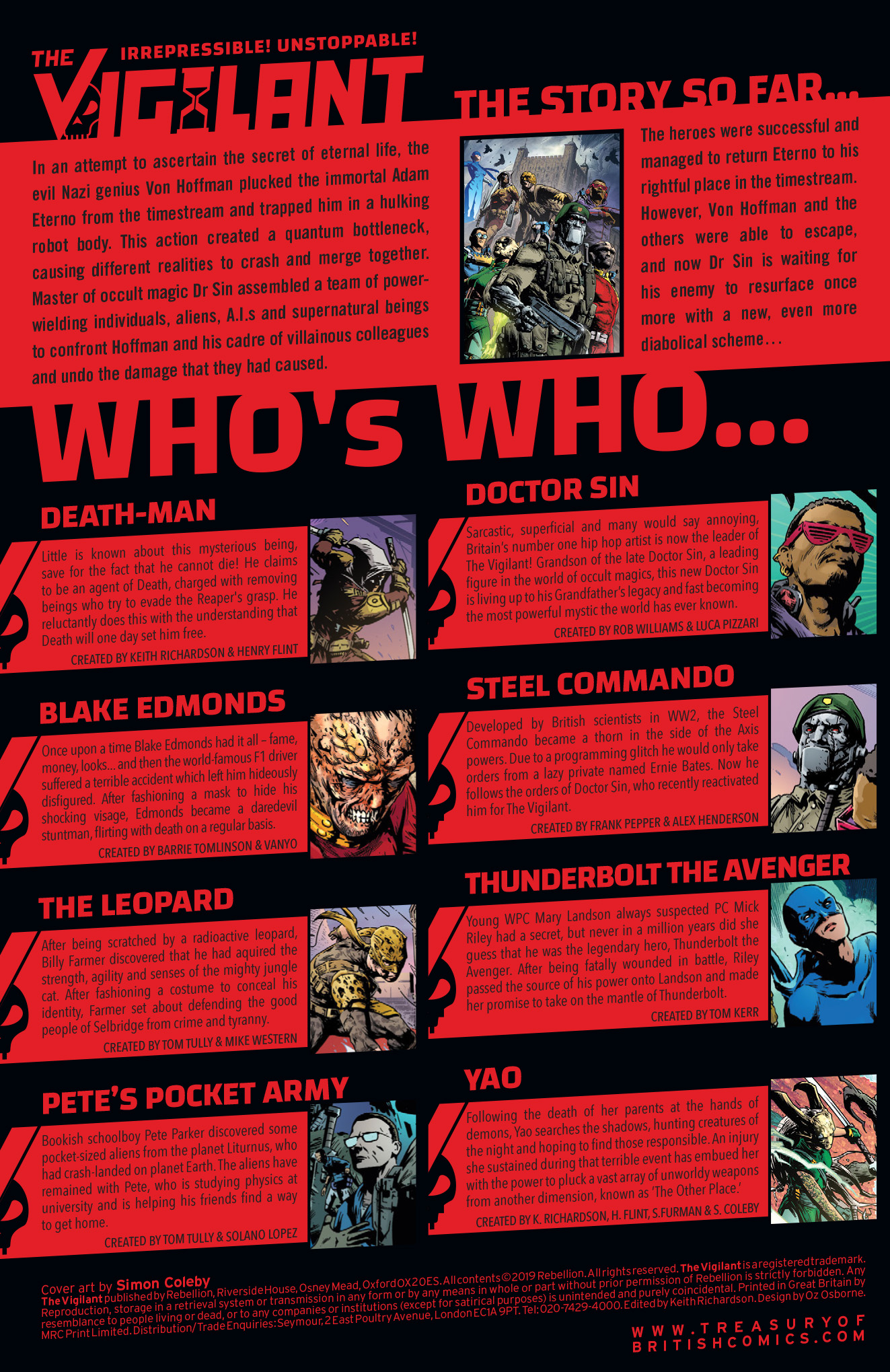 Read online Vigilant Legacy comic -  Issue # Full - 2