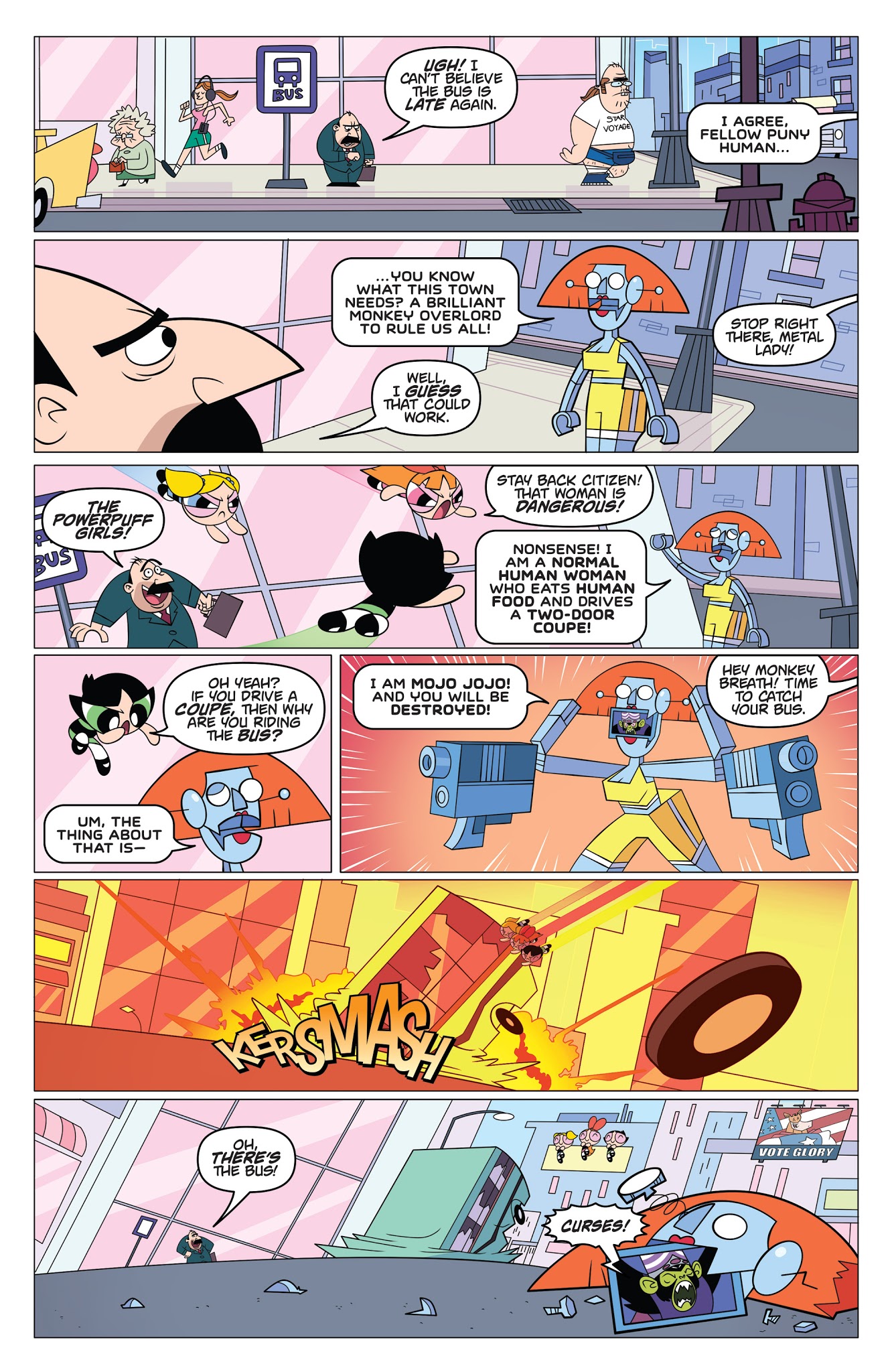 Read online The Powerpuff Girls: Bureau of Bad comic -  Issue #3 - 5