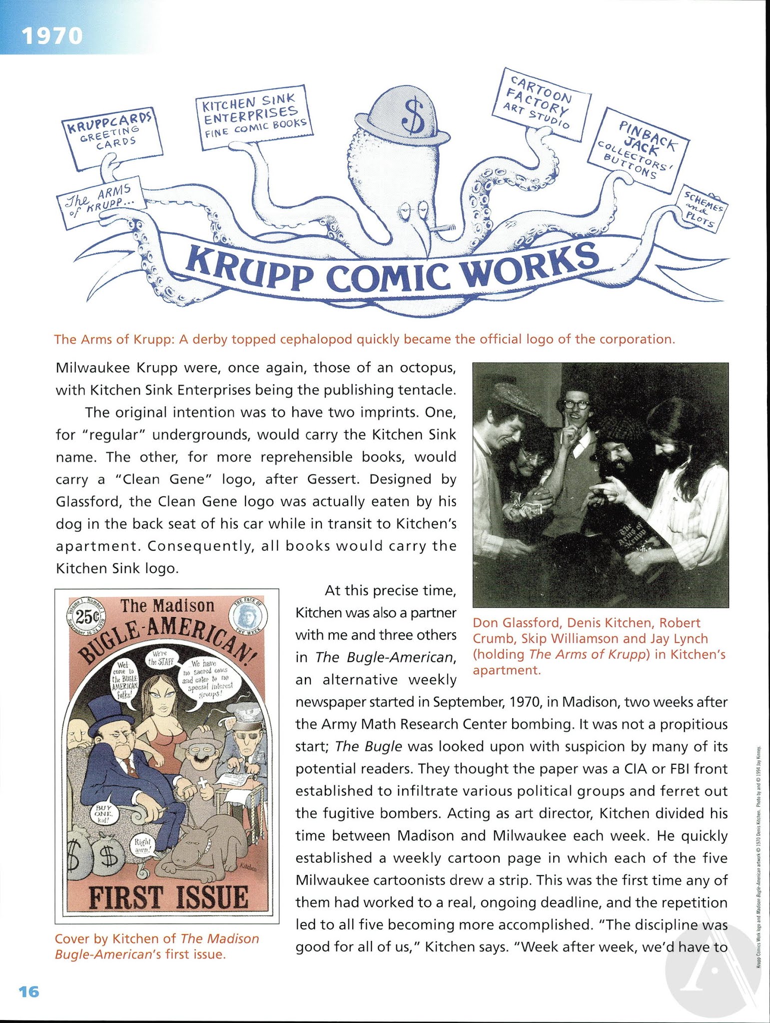 Read online Kitchen Sink Press: The First 25 Years comic -  Issue # TPB - 18