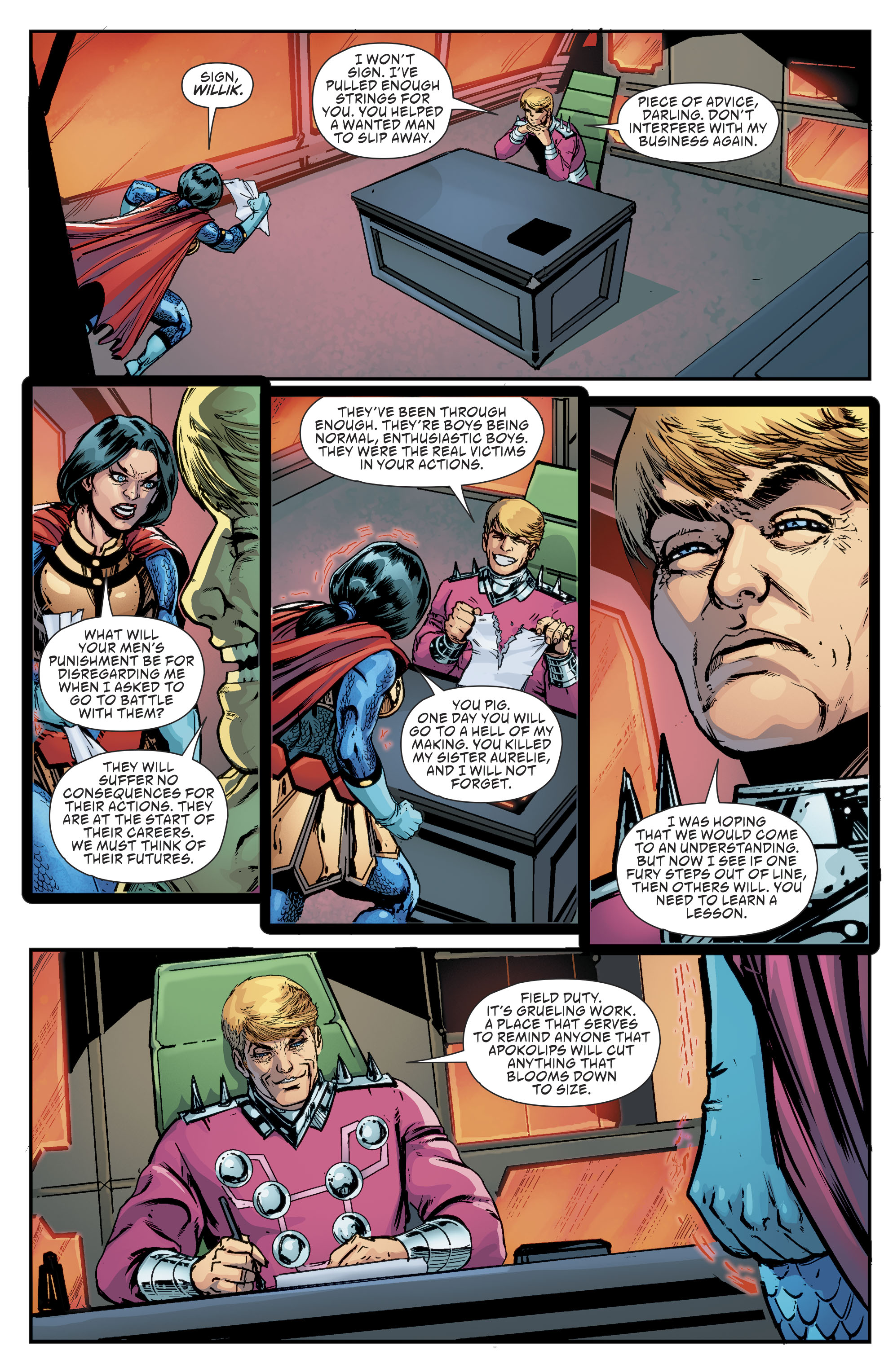 Read online Female Furies comic -  Issue #4 - 17